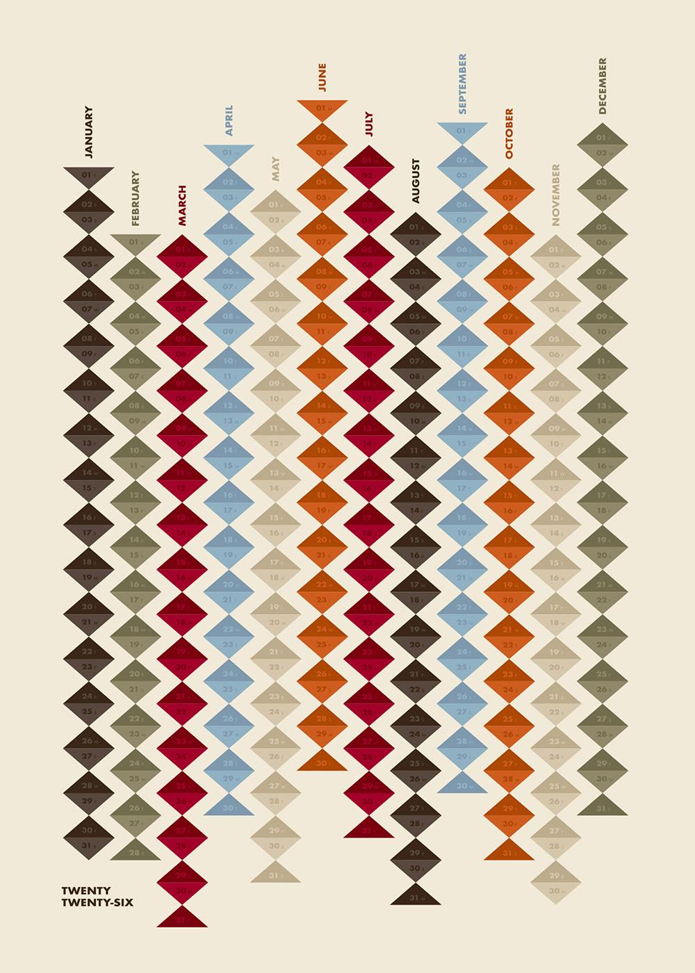 Twenty Twenty-Six Calendar Poster 0