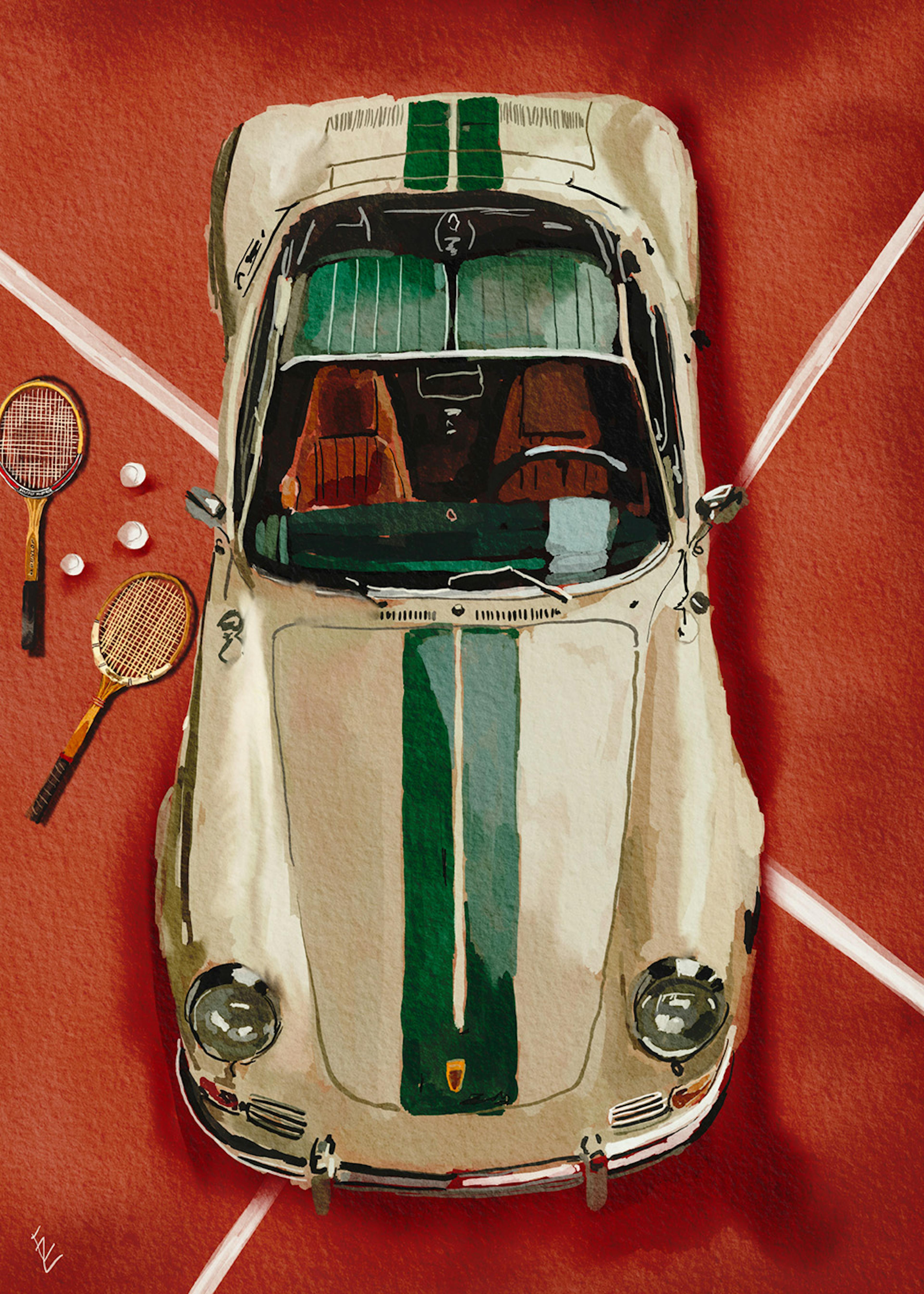 Ekaterina Zagorska - Tennis Club Poster 0