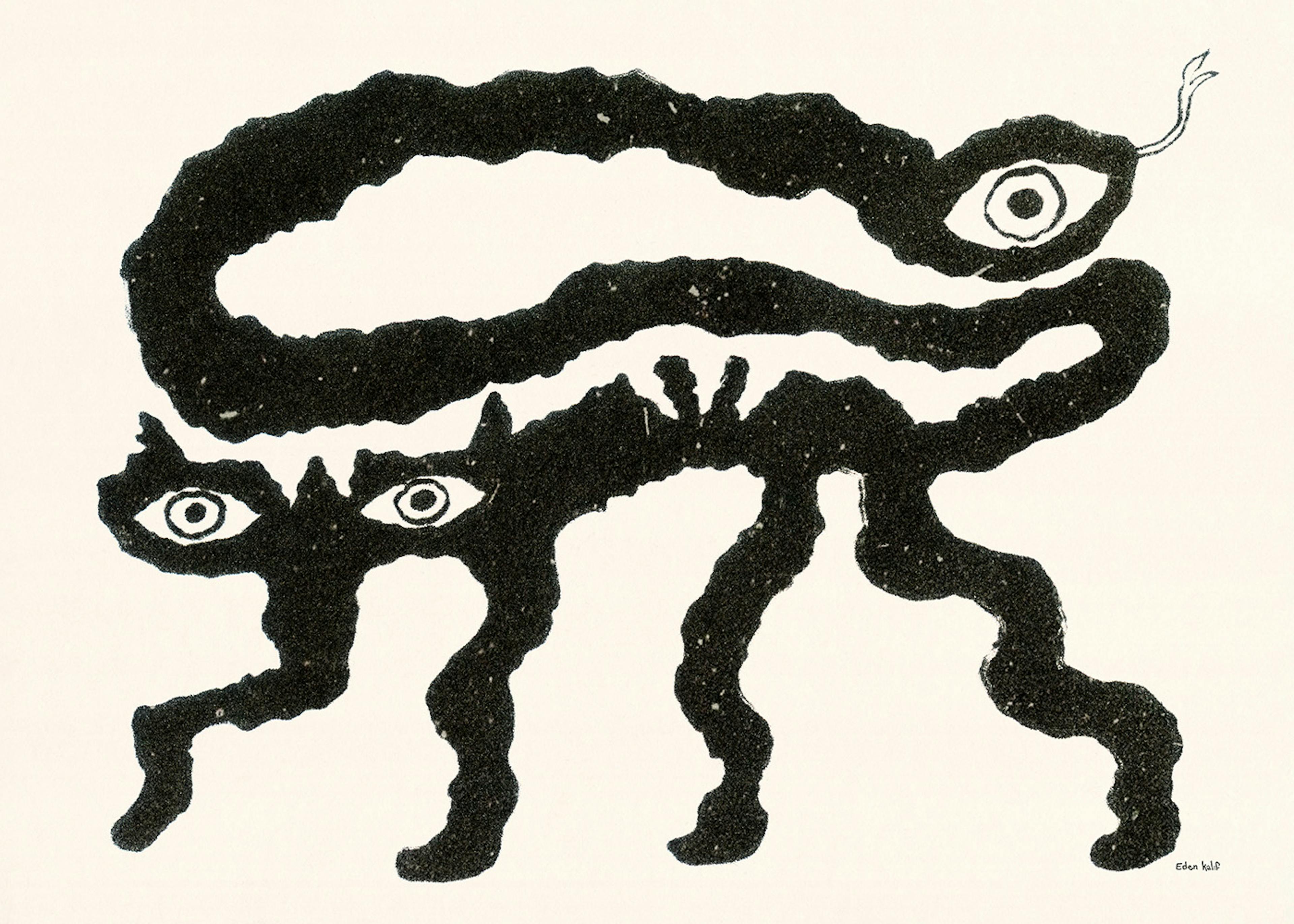 Eden Kalif - I Am an Animals Print 0