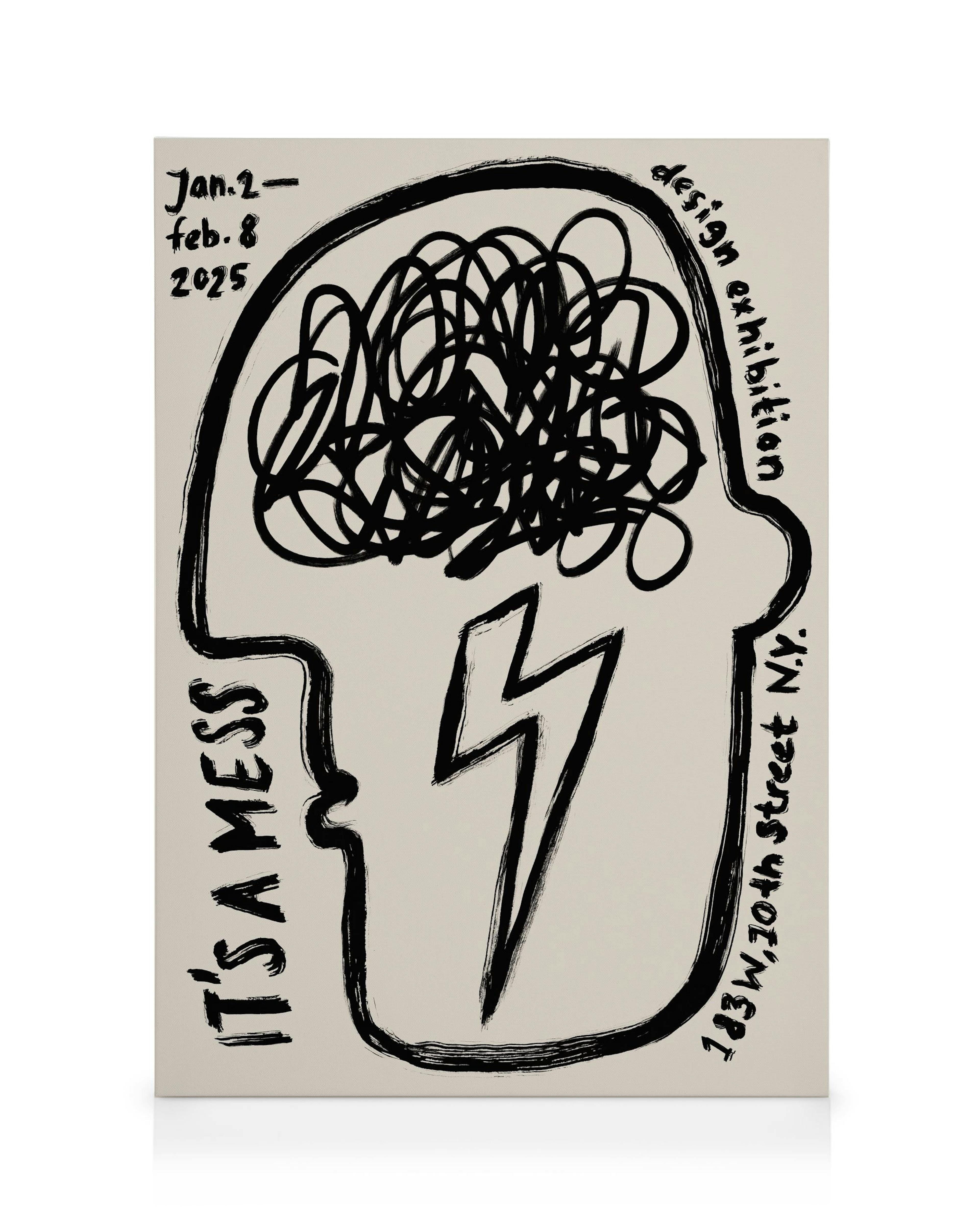 It's a Mess Canvas 0