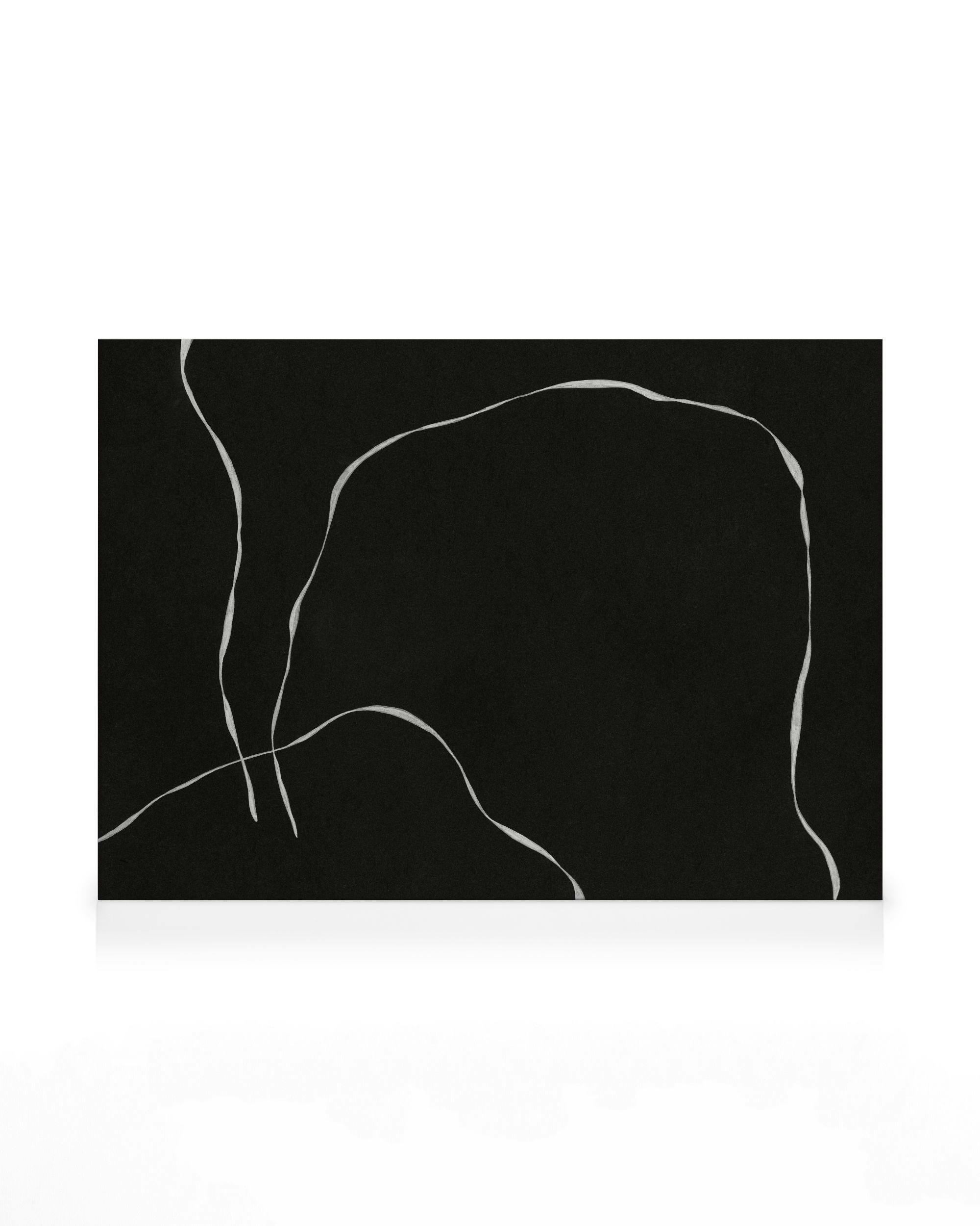 Canvas Prints In Line Canvas print (100x140 cm - Oak Frame)