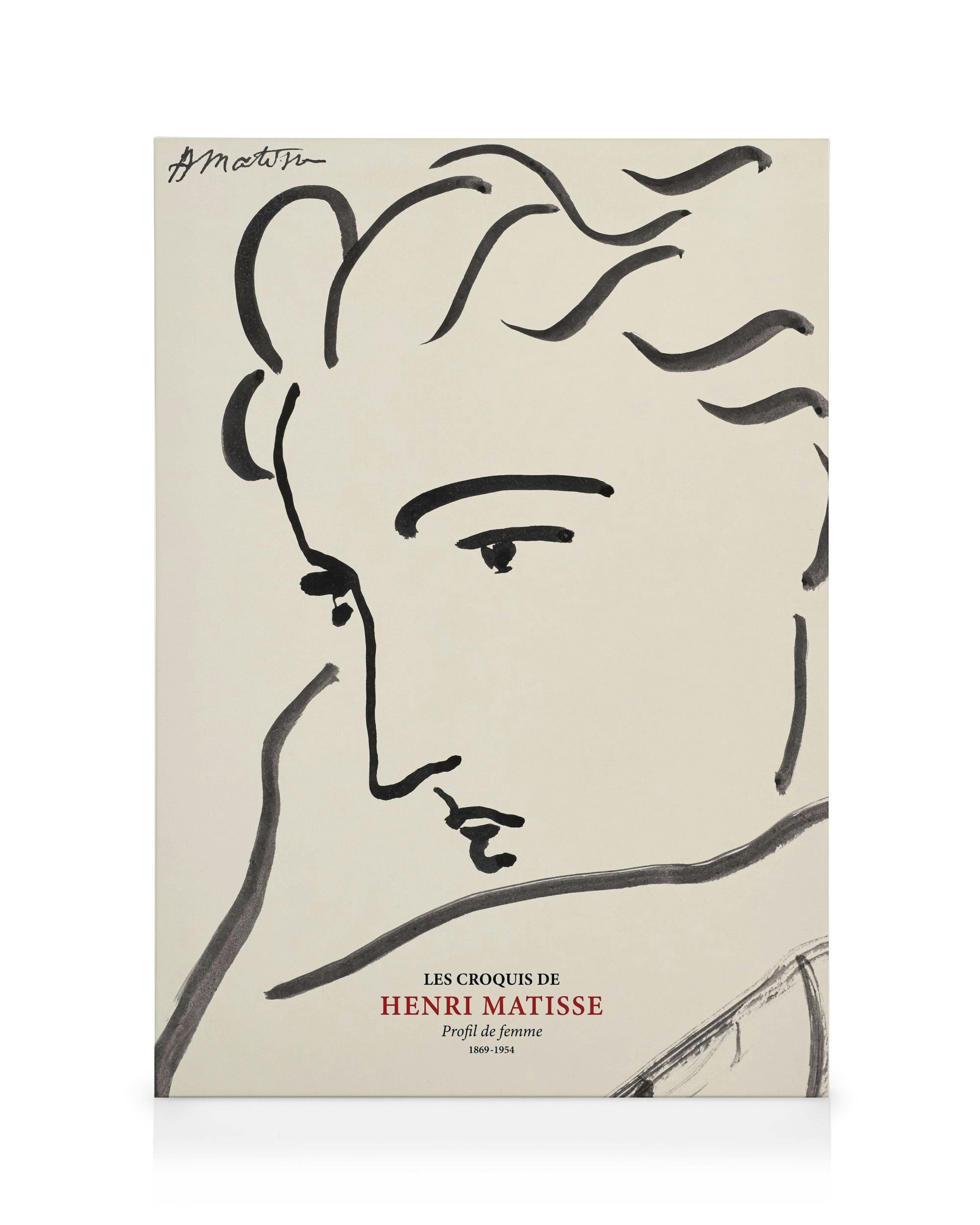 Matisse - Profil the Femme Canvas 0