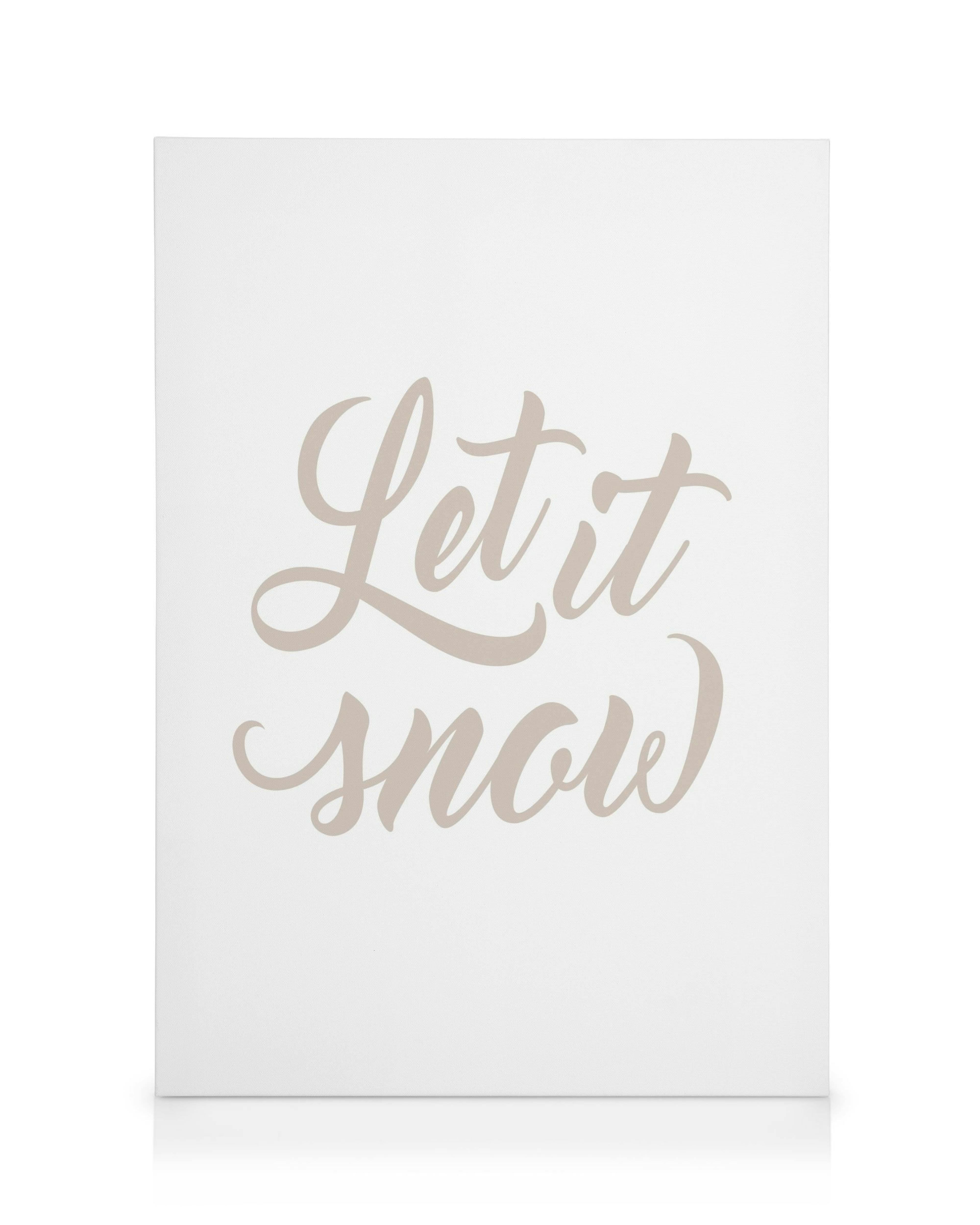 Let it Snow Canvas 0
