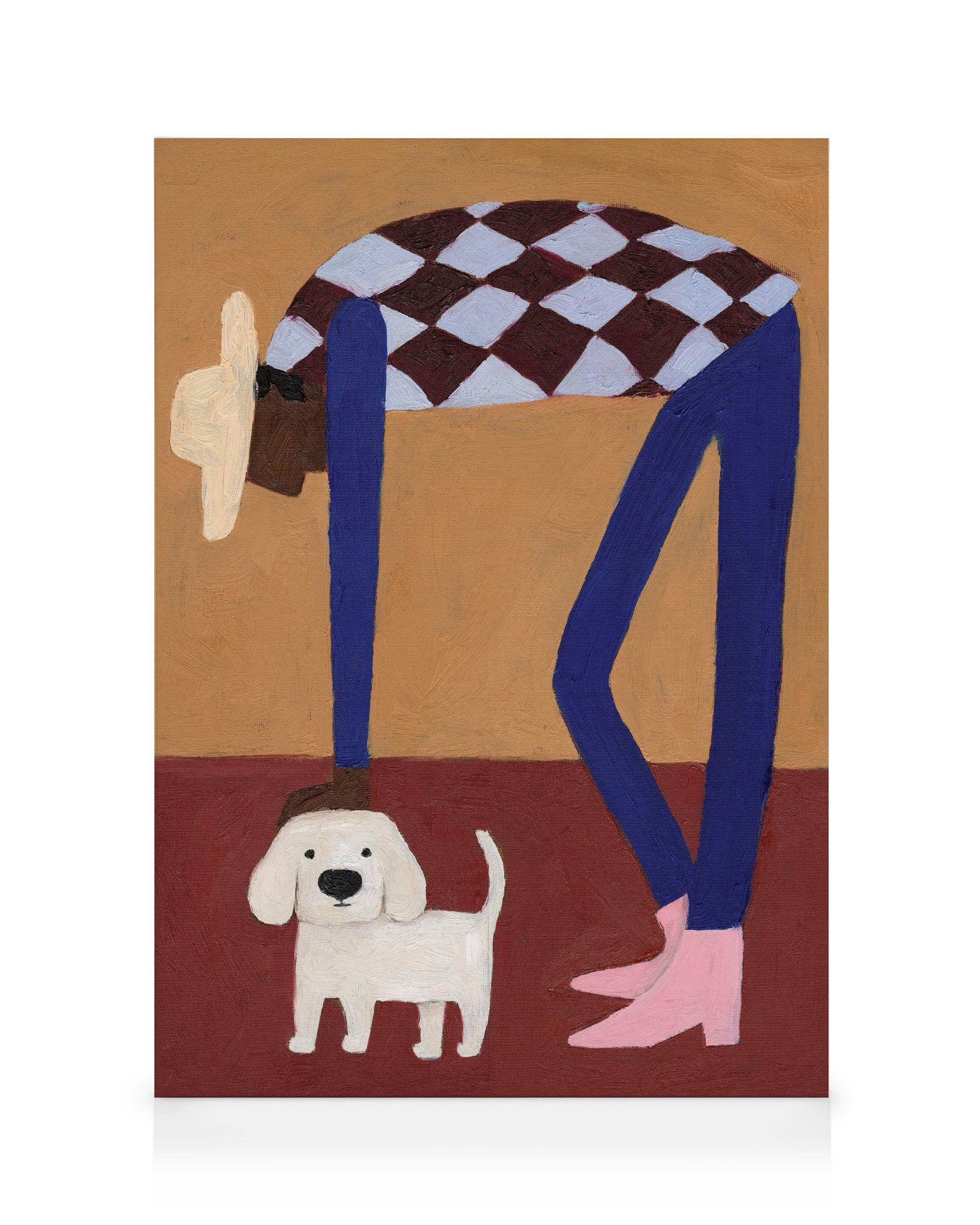 Howdy Hound Canvas print 0