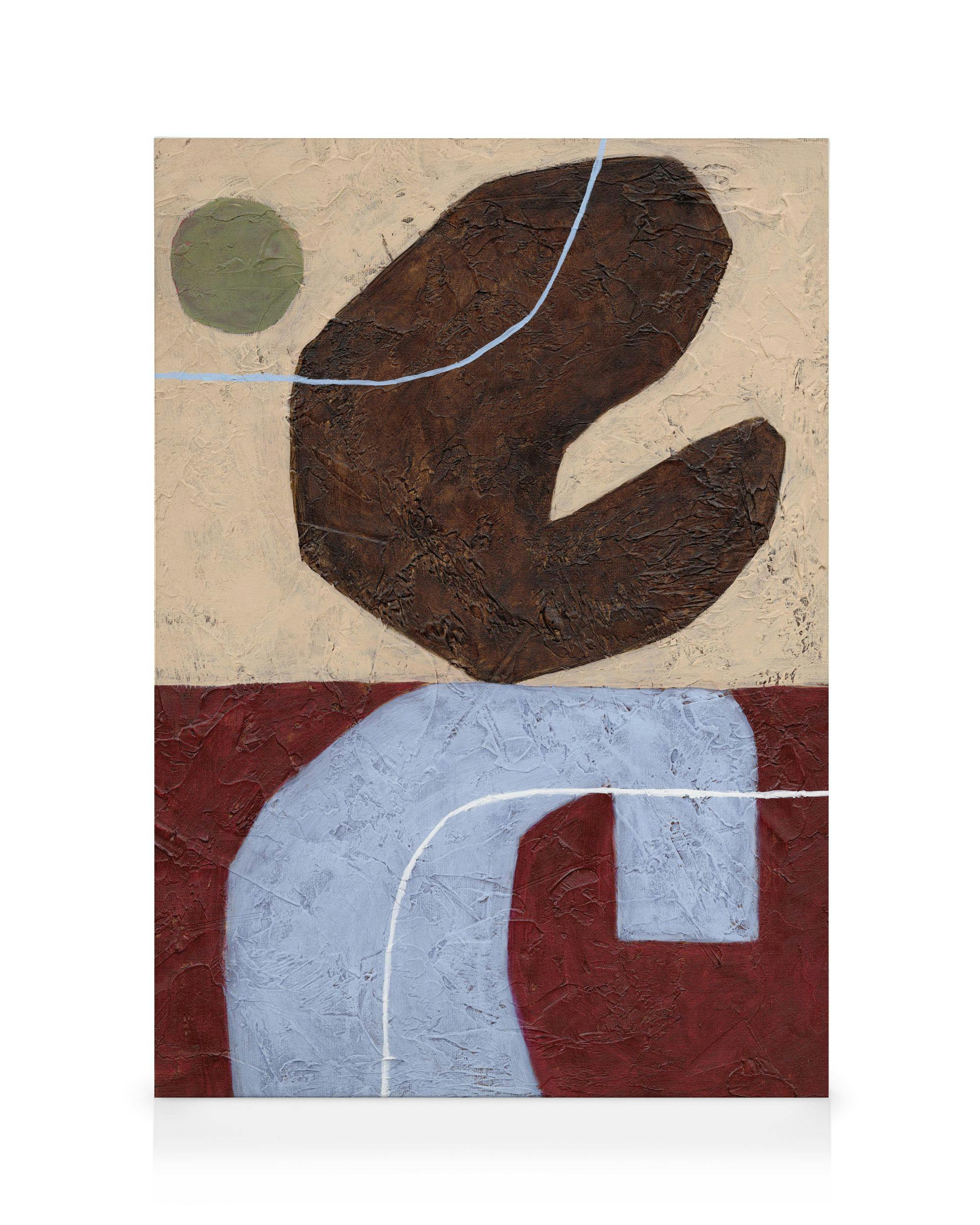 Canvas Prints Crossing Lines Canvas print (70x100 cm - Black Frame)