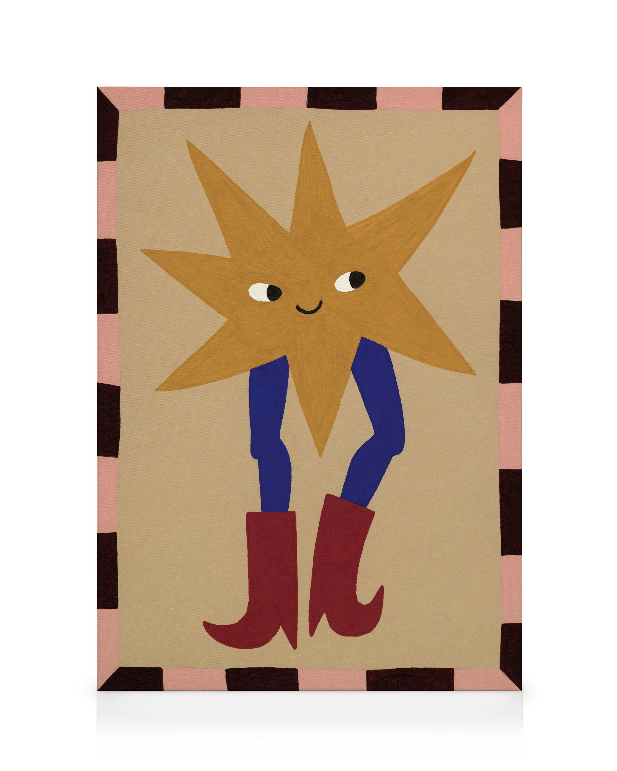 Star in Boots Canvas 0