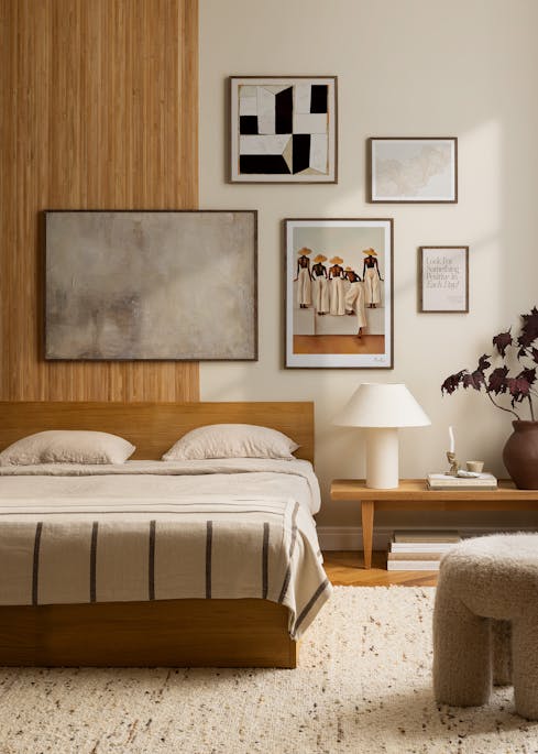 The Minimalist Edit gallery wall