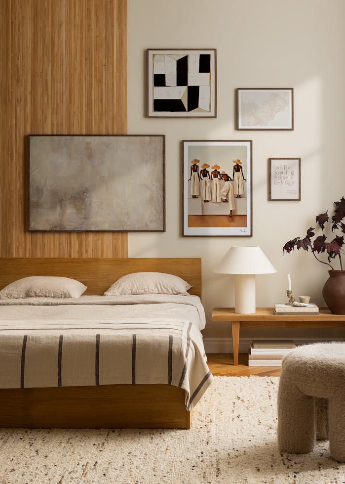 The Minimalist Edit gallery wall