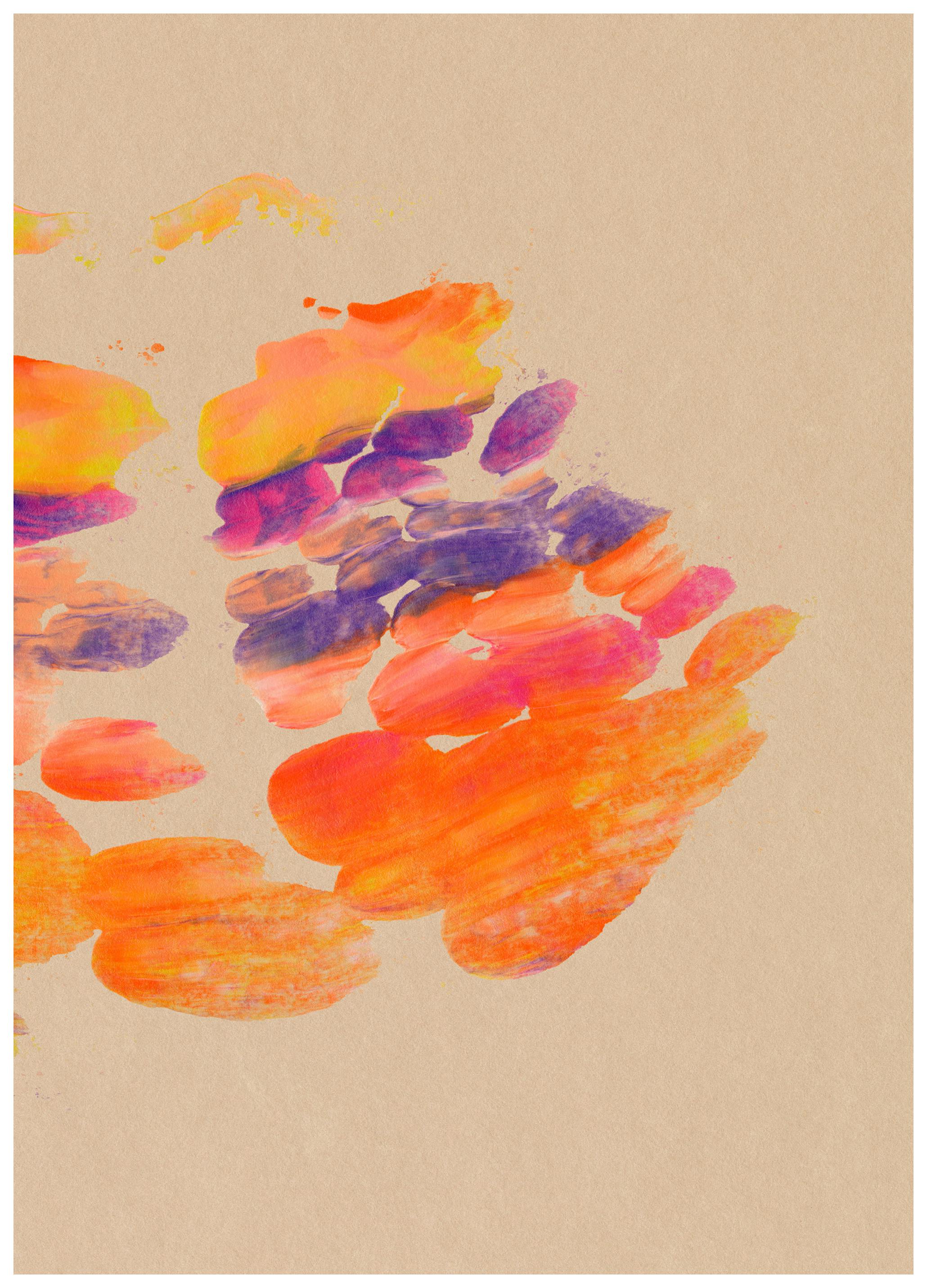 Prints - Sunset Stroke No3 Print (50x70 cm) - Paintings