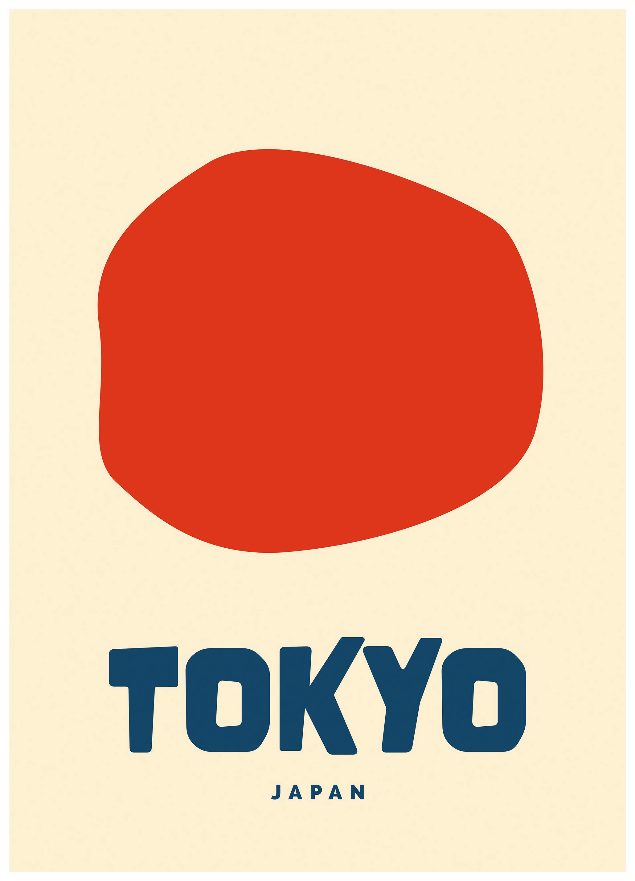 Prints - Graphic Tokyo Print (100x150 cm) - Travel