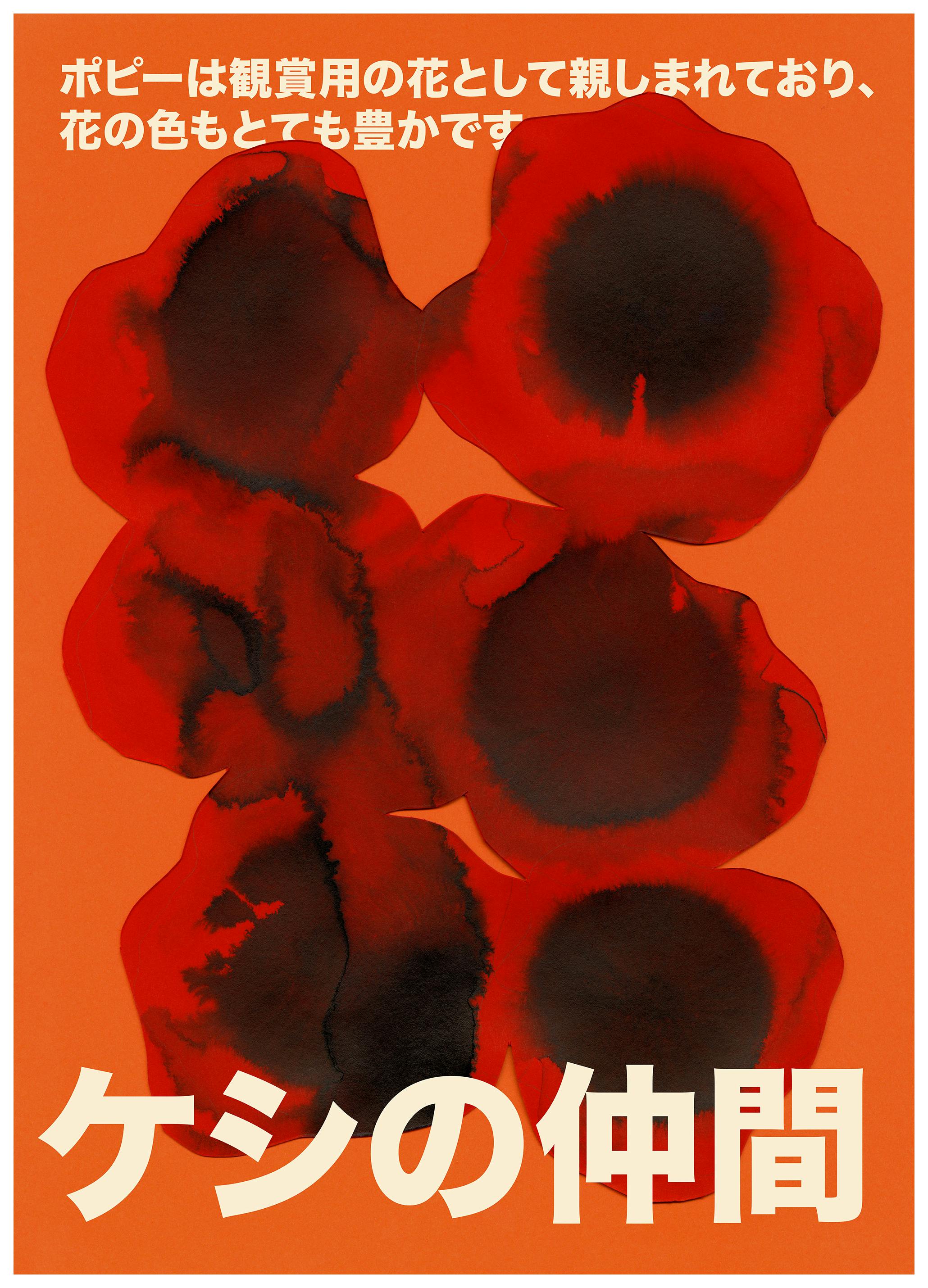 Paper Poppies Plakat (30x40 cm)- Obrazy akwarelowe