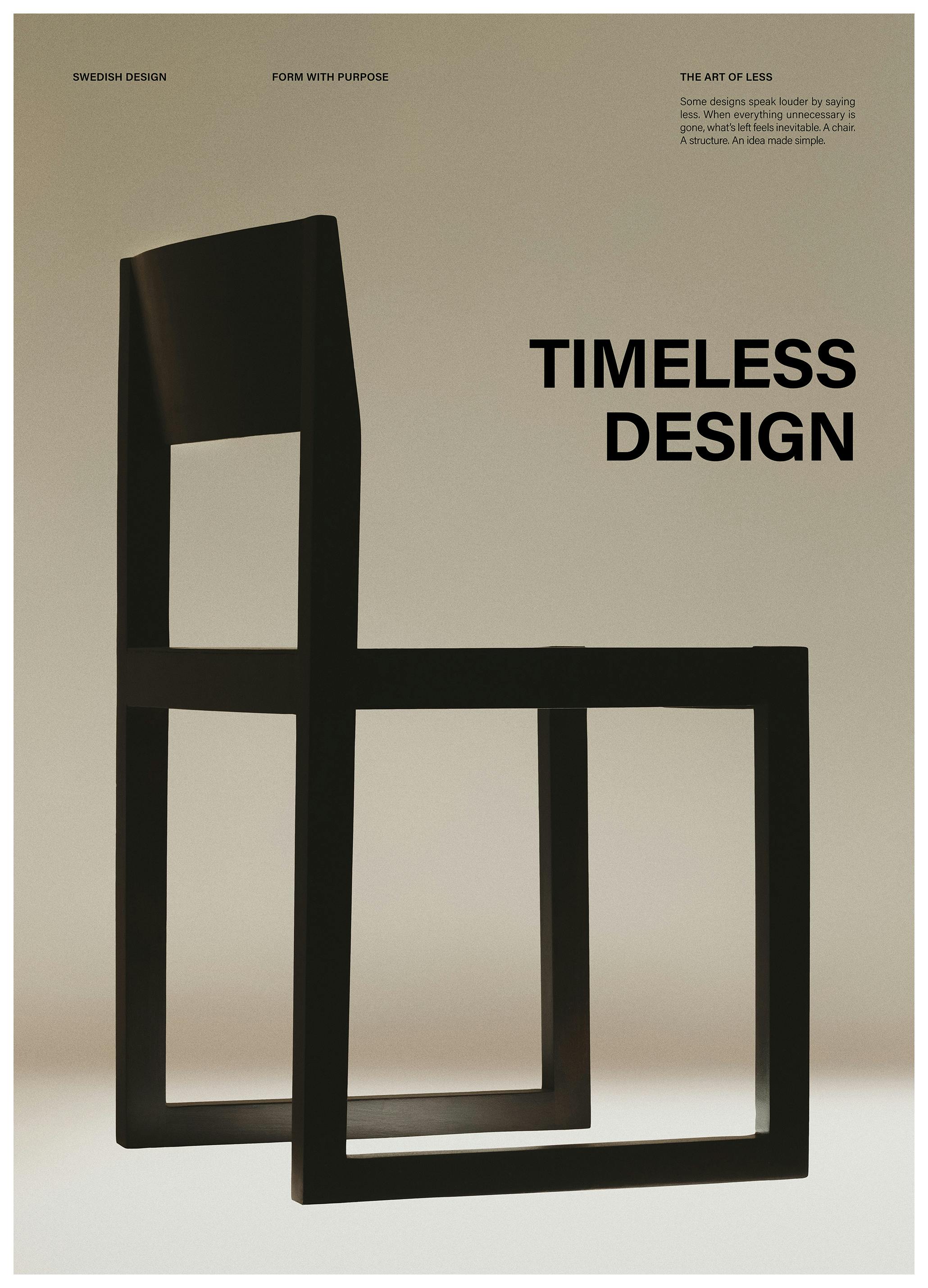 Timeless Design Poster (50x70 cm)