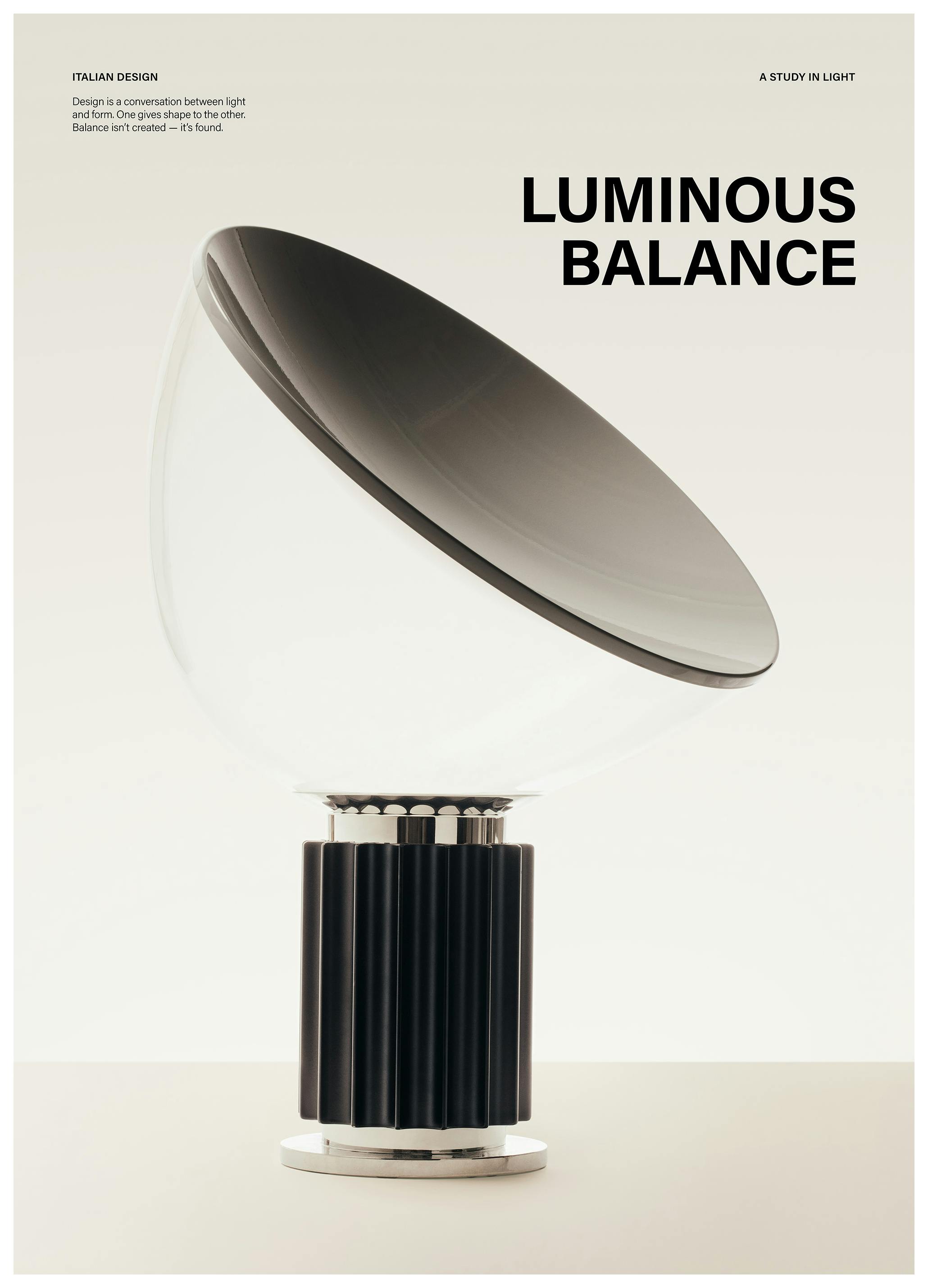 Luminous Balance Plakat (50x70 cm)- Fotografia