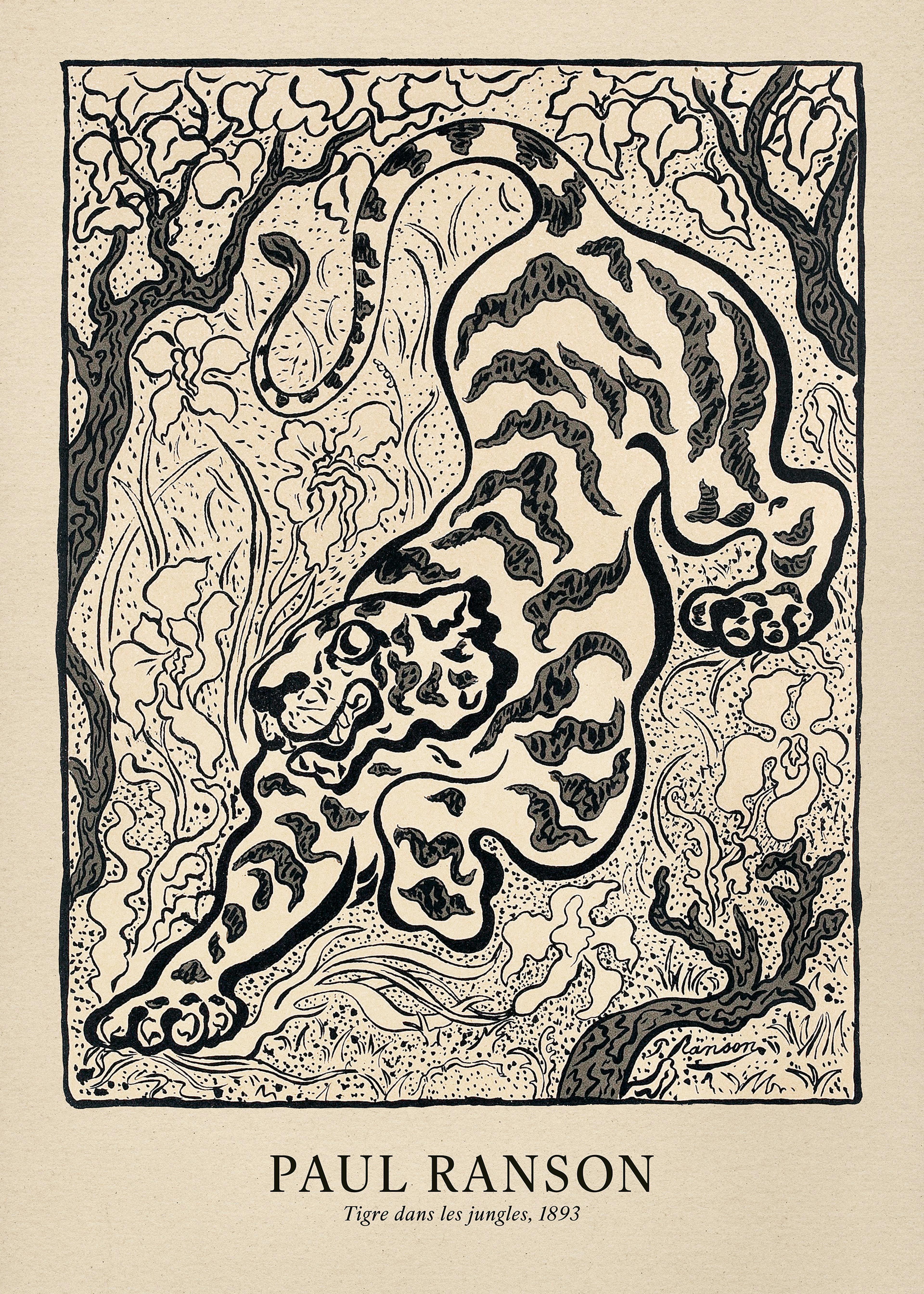 Paul Ranson - Tiger in the Jungle Poster 0