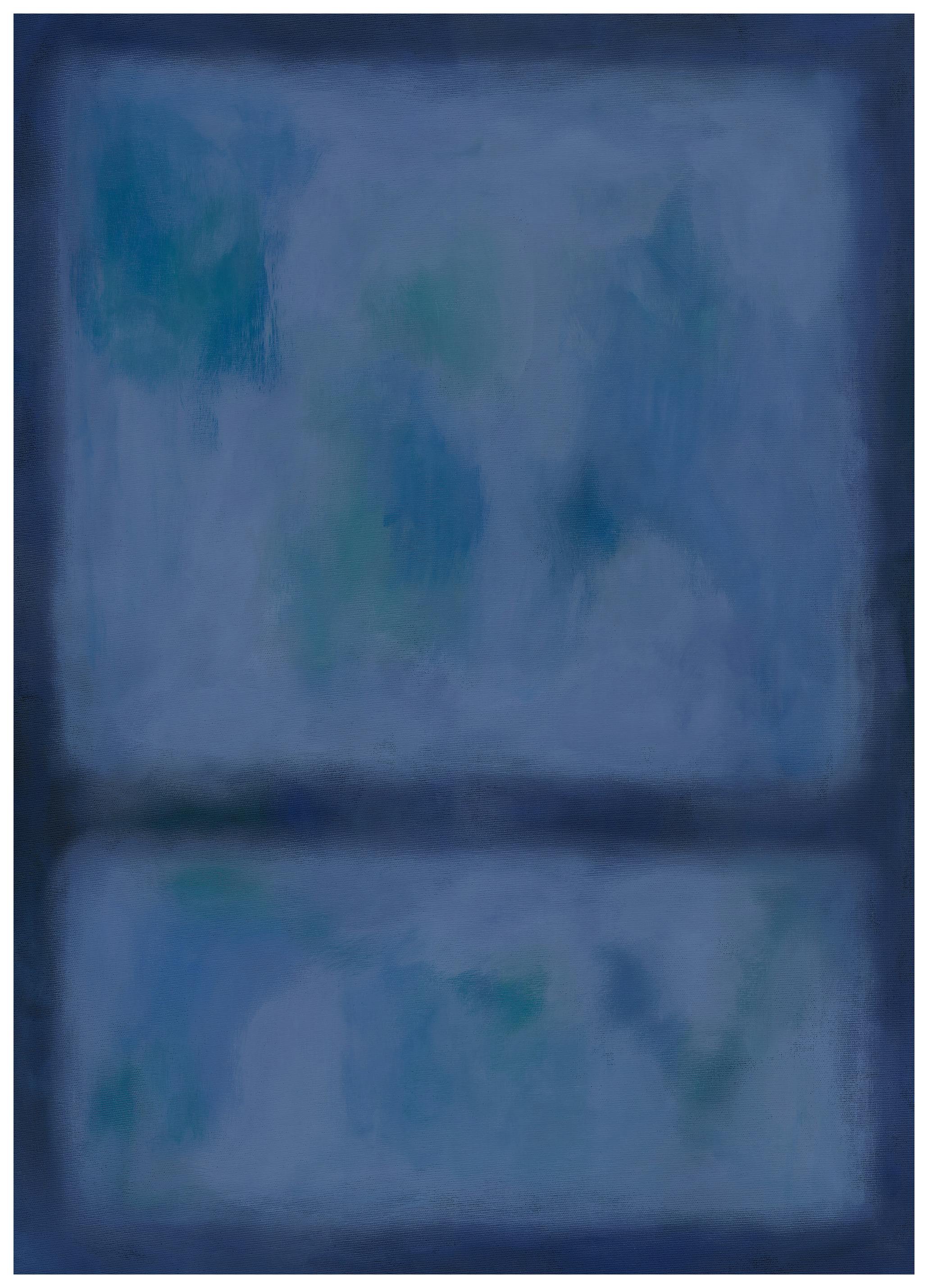 Division in Blue Poster (70x100 cm)