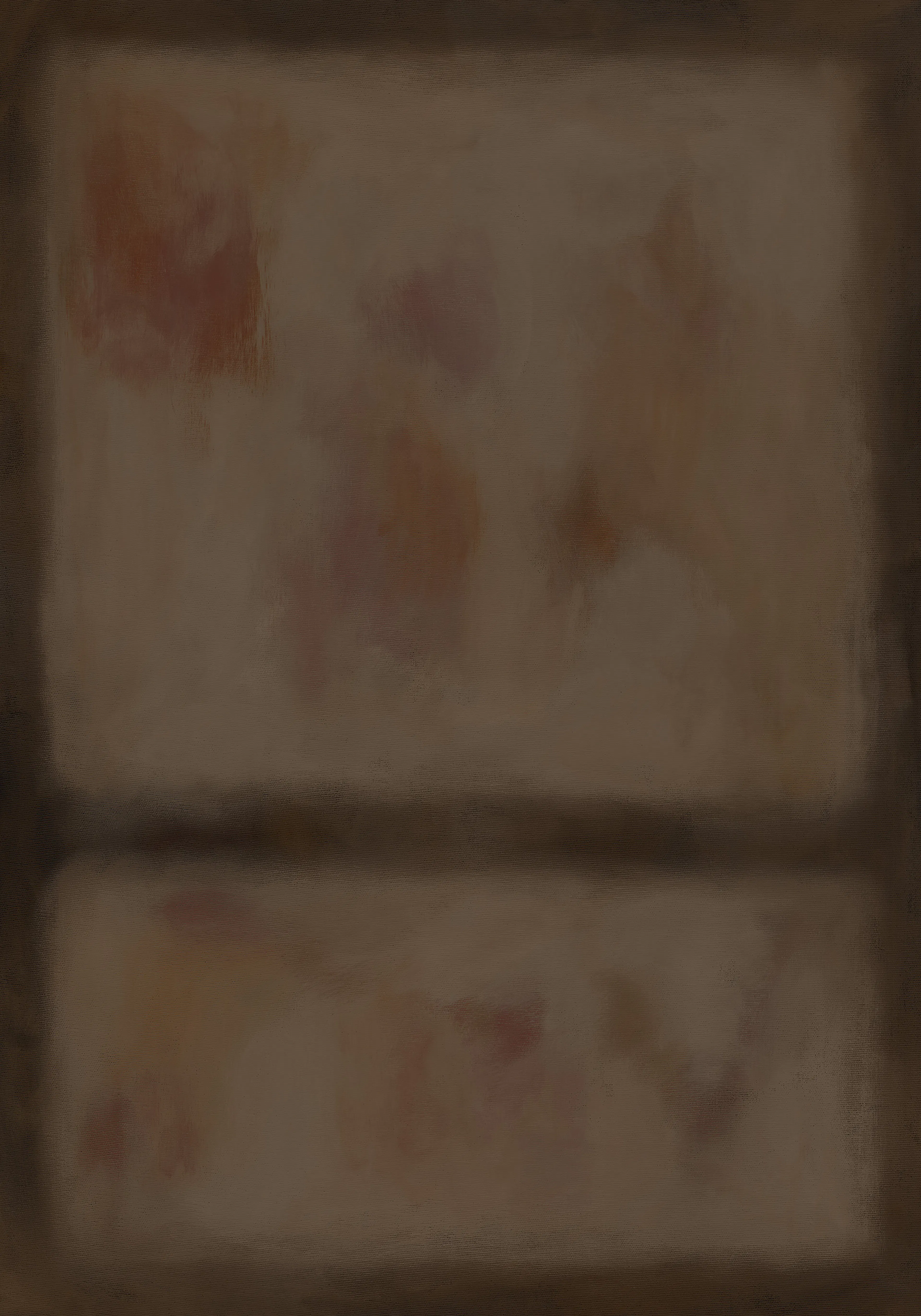 Division in Brown, 부드러운 추상 갈색 톤 인테리어 아트