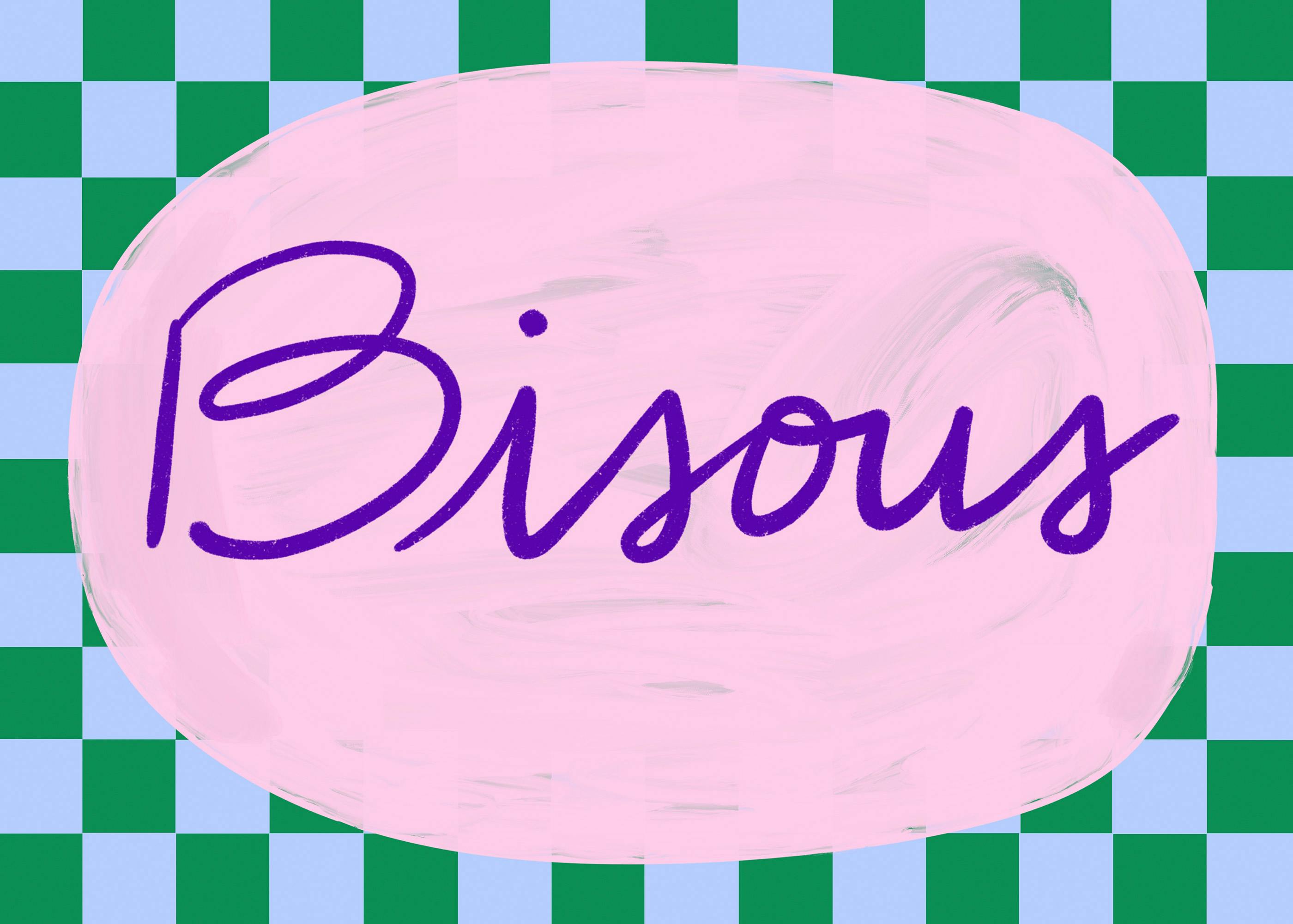 Carole Hillman - Bisous Print 0