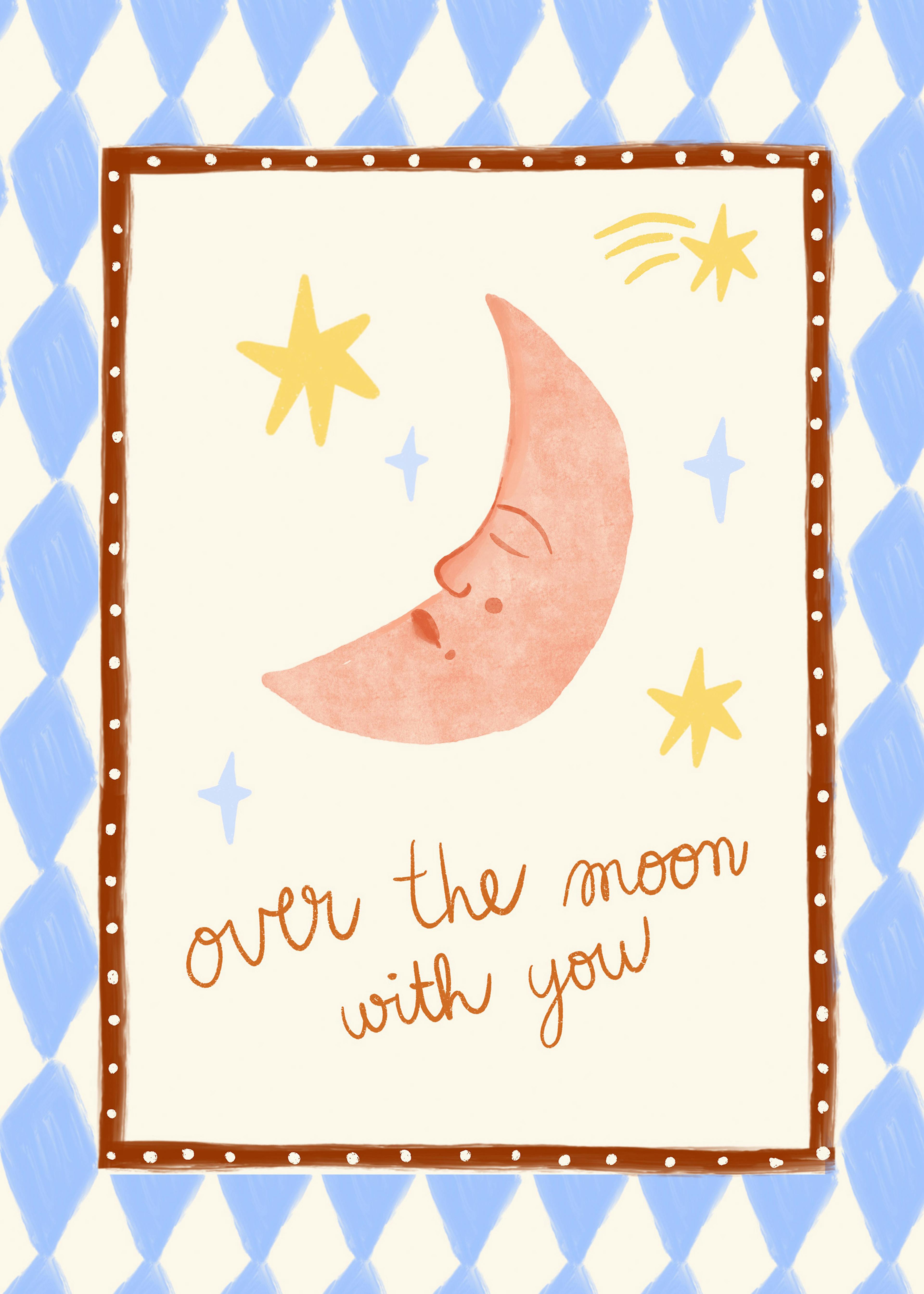 Carole Hillman - Over the Moon Poster 0