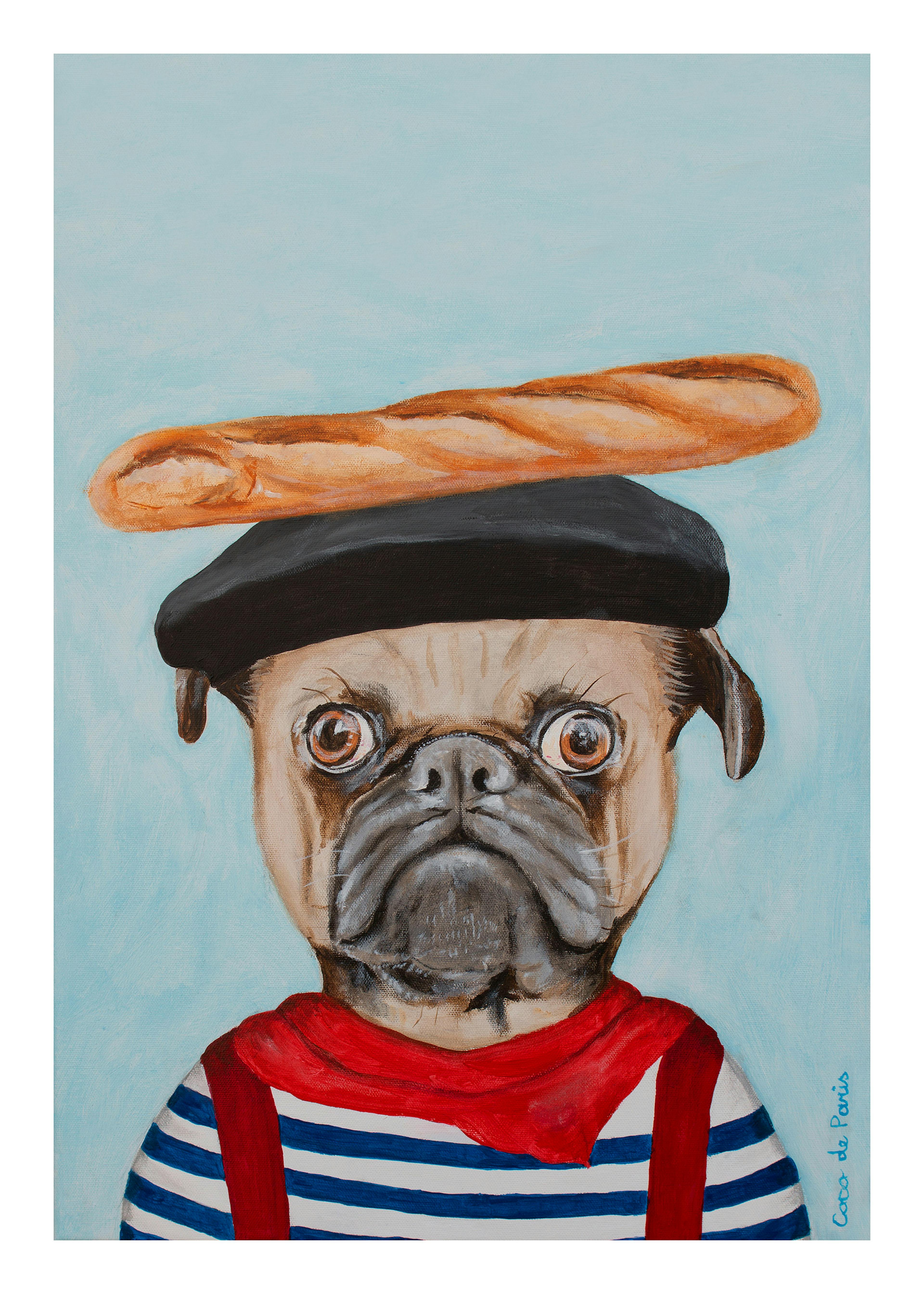Coco De Paris - French Pug Poster 0