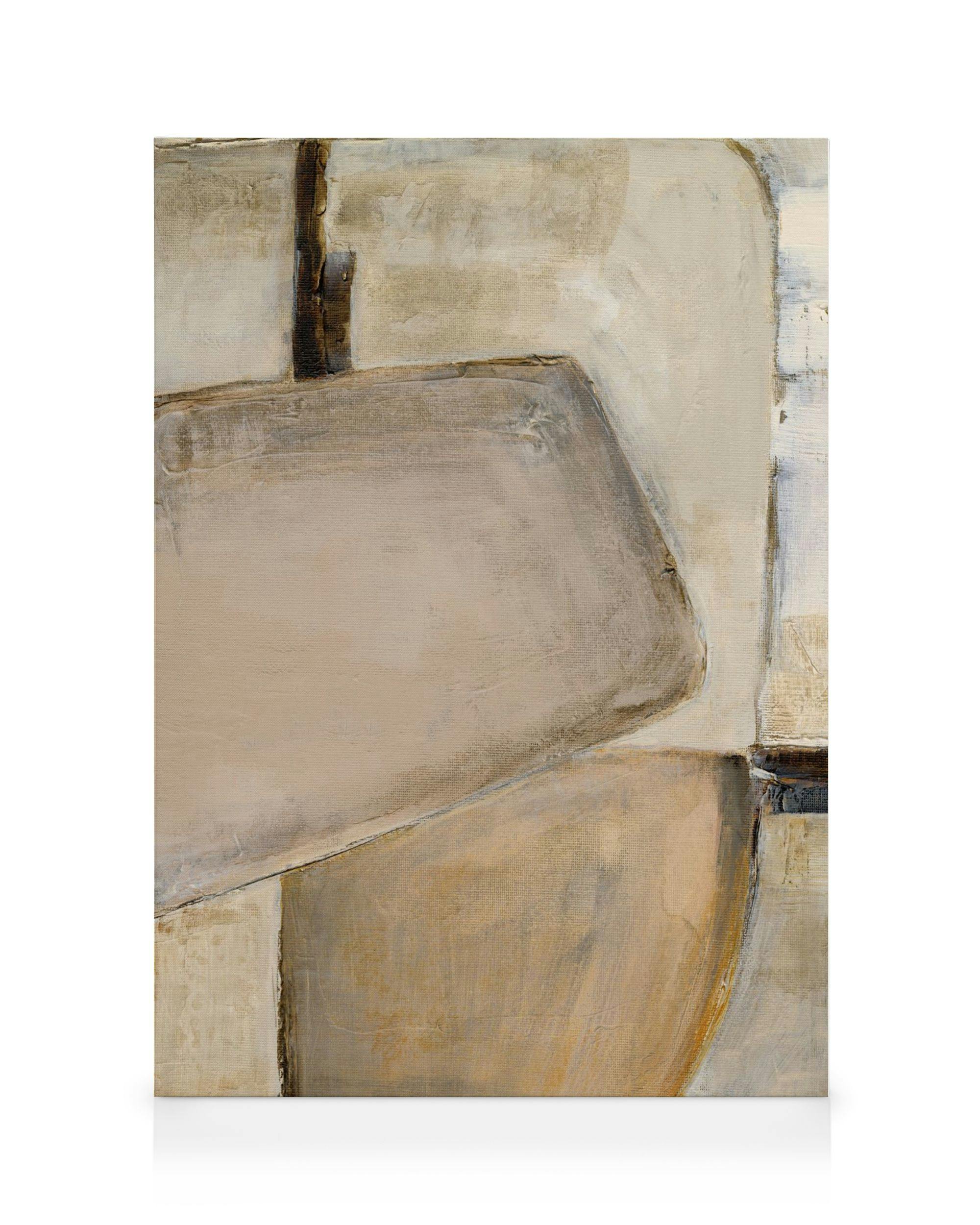 Grounded Shapes No2 Stampa su Tela 0