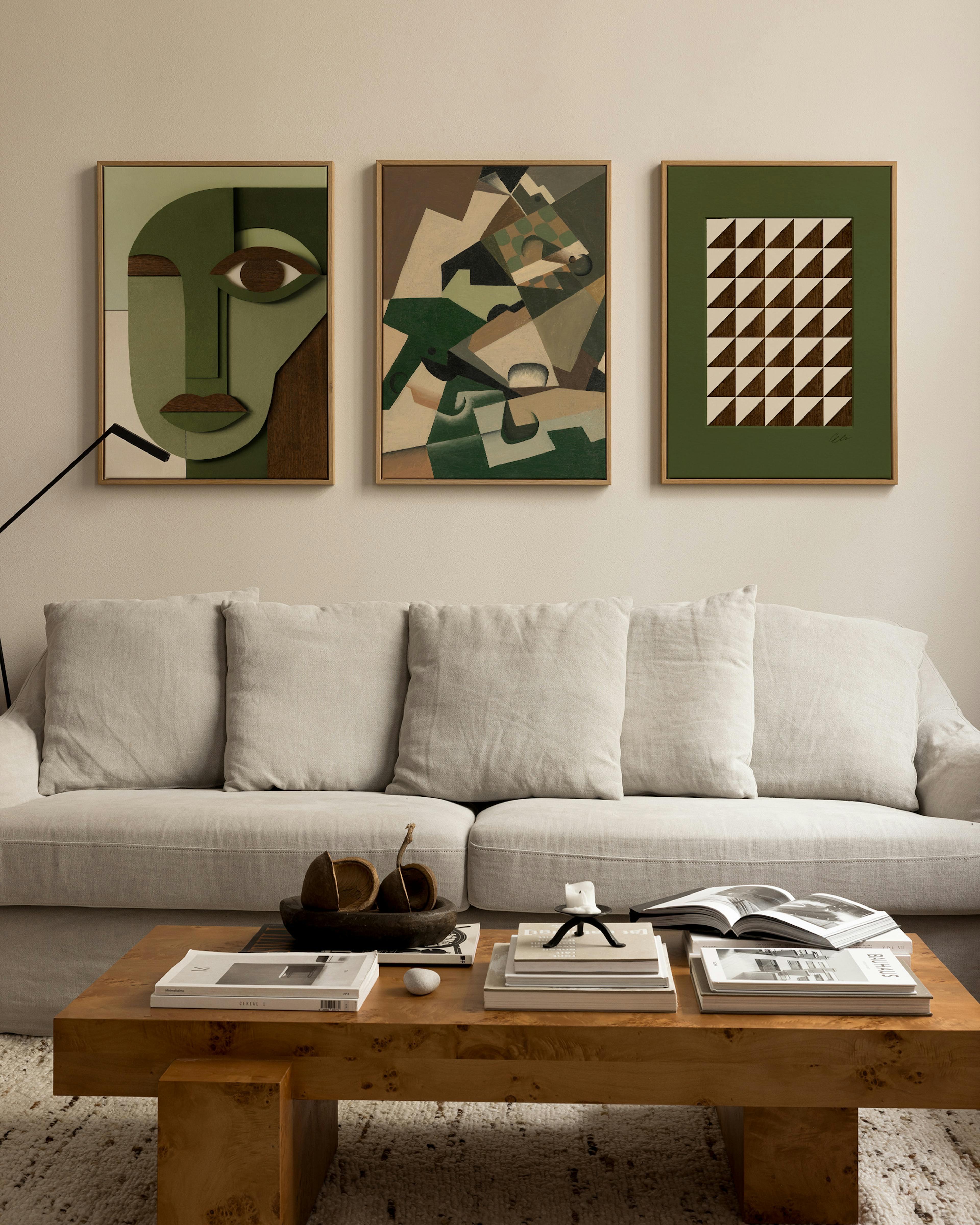 Green Trinity Trio de Toiles 0