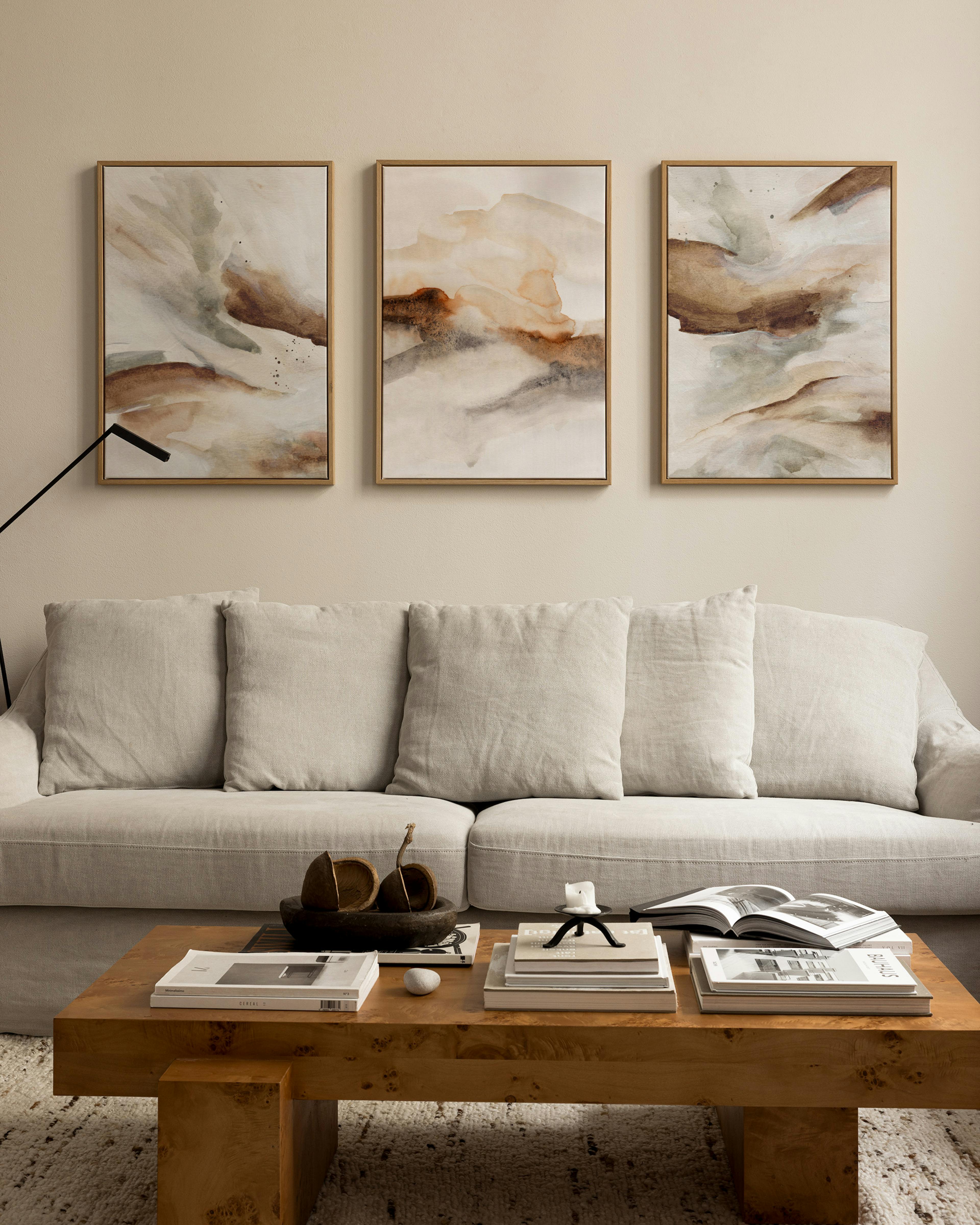 Sand Waves Trio de Toiles 0