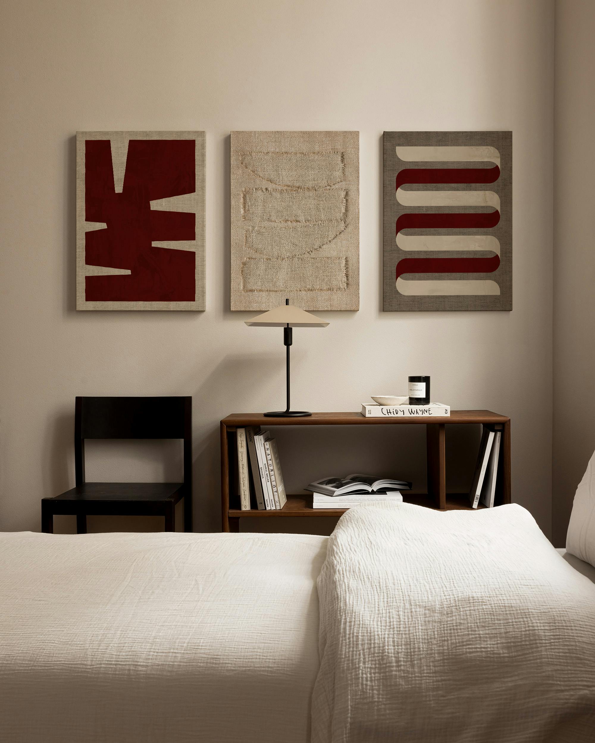 Graphic Combo Canvas Trio (30x40 cm)