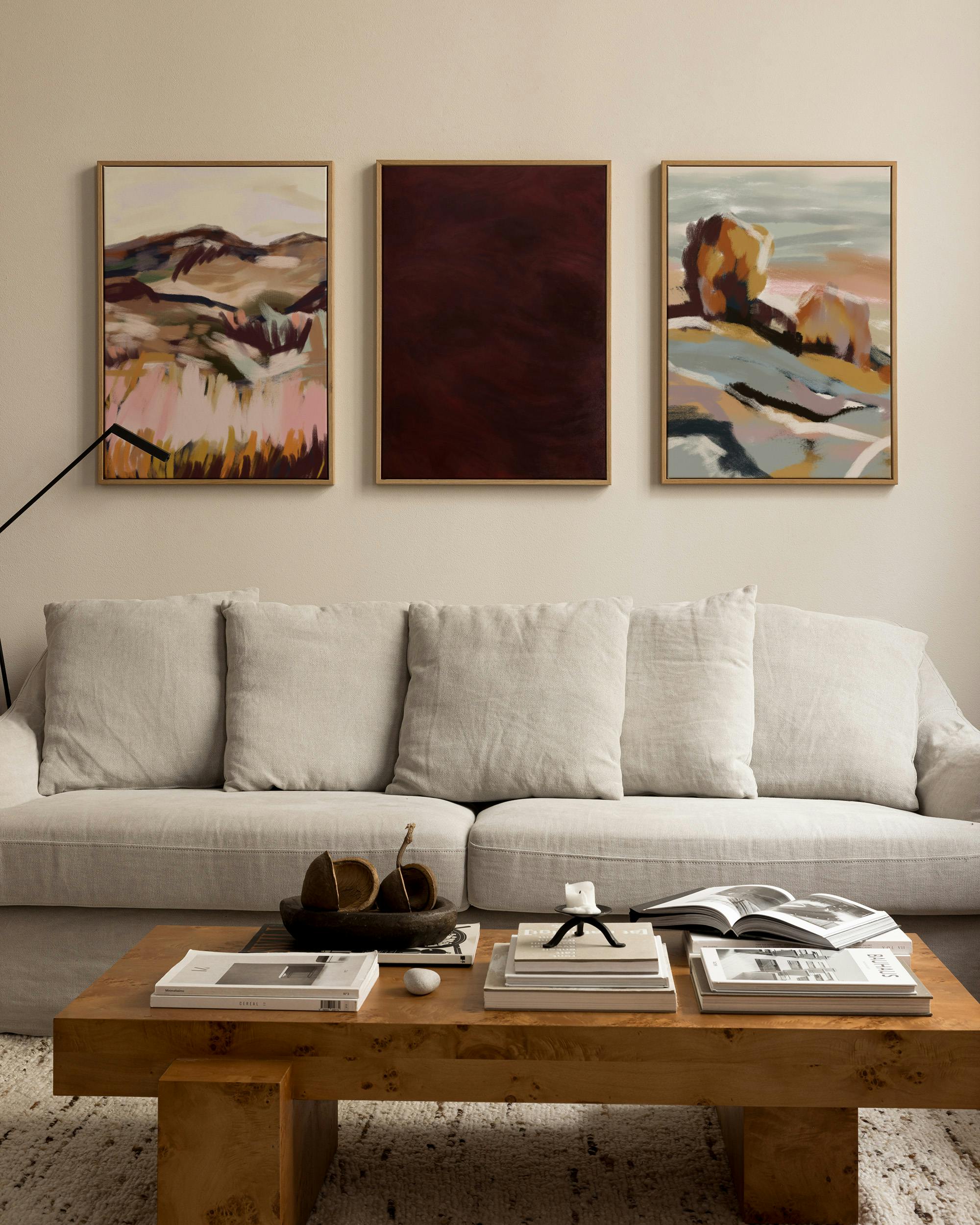 Scenary Trinity Canvas Trio (50x70 cm - Ekram)