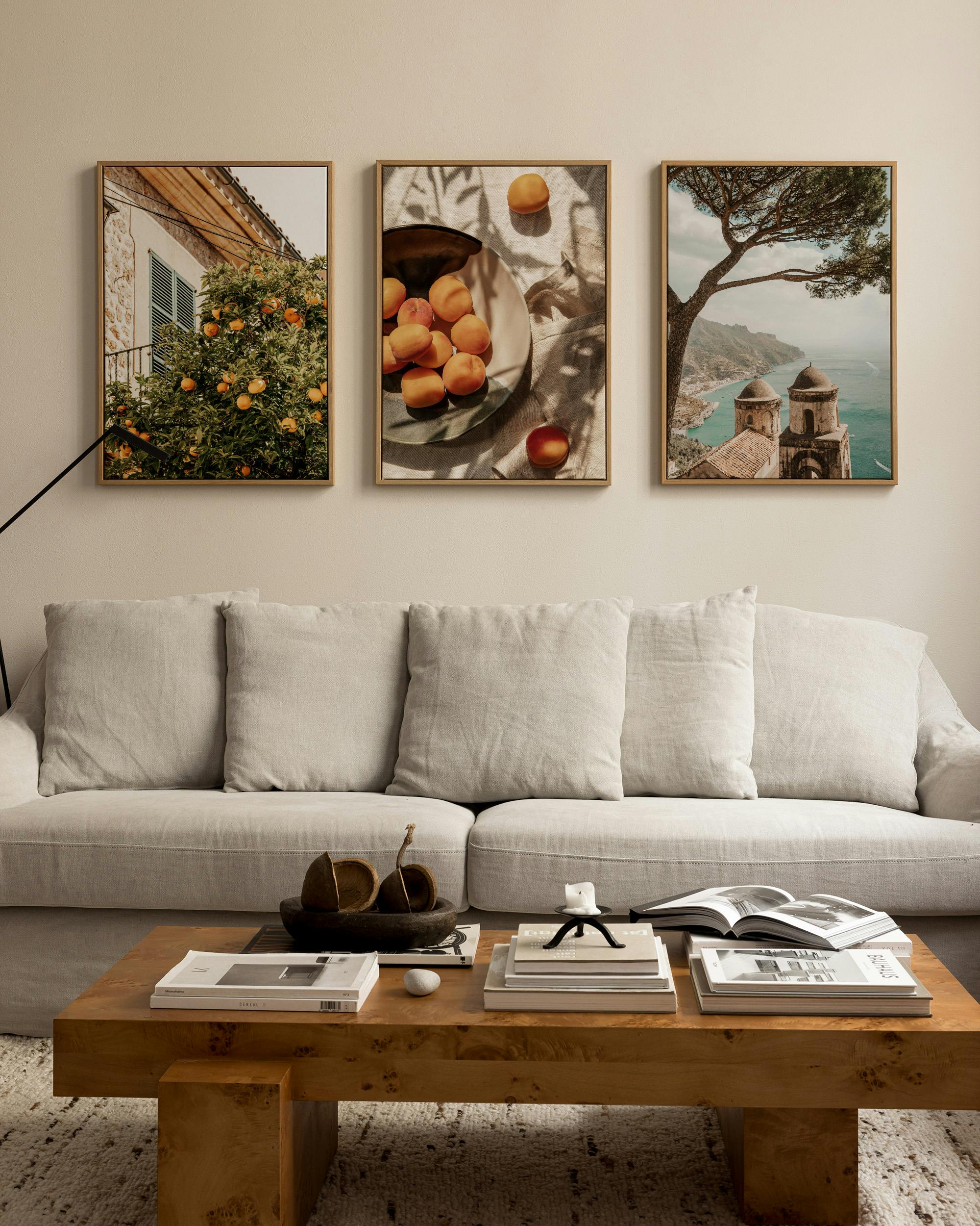 Seaside Living Leinwandbilder Trio 0