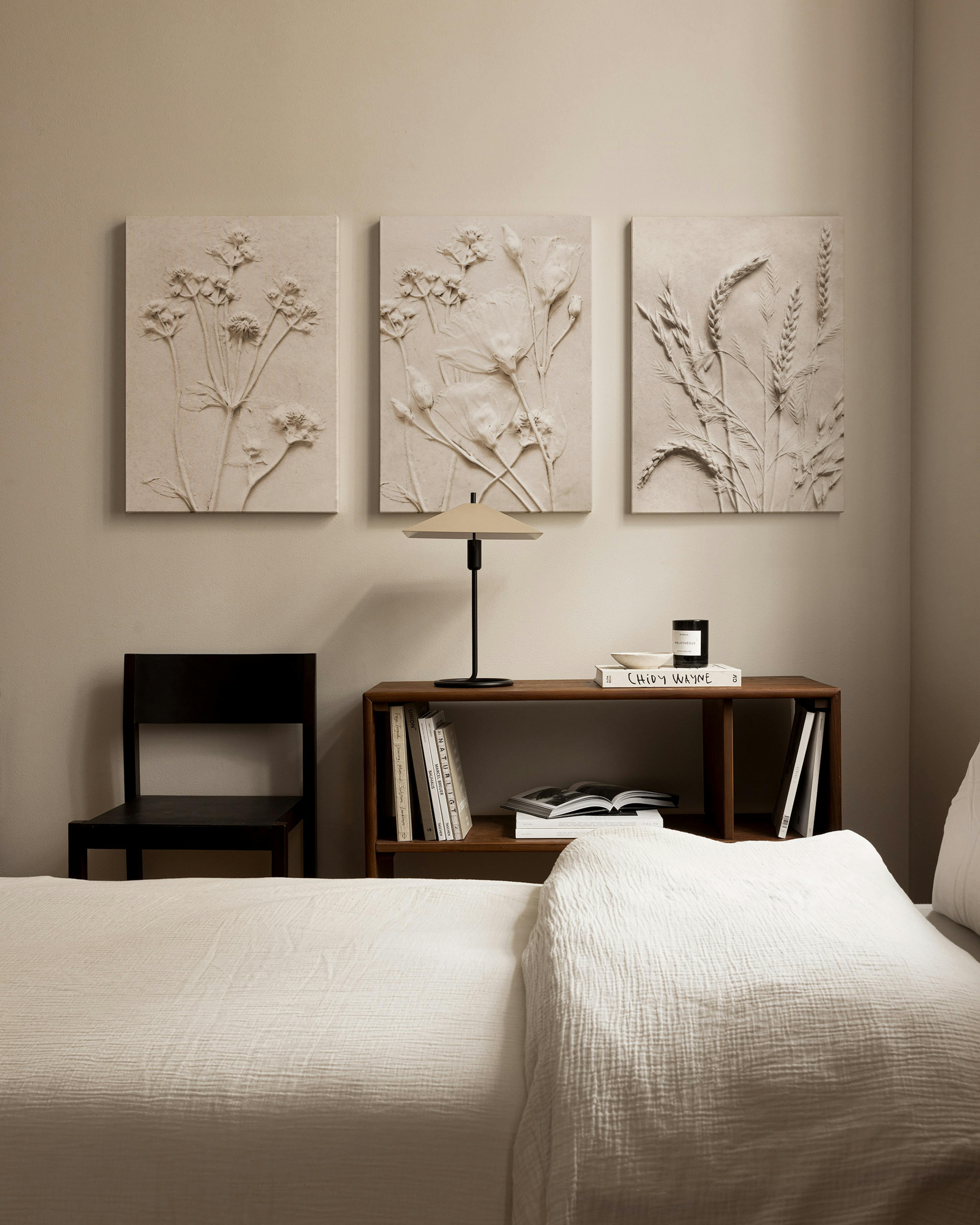 Botanical Imprint Trio de Toiles 0