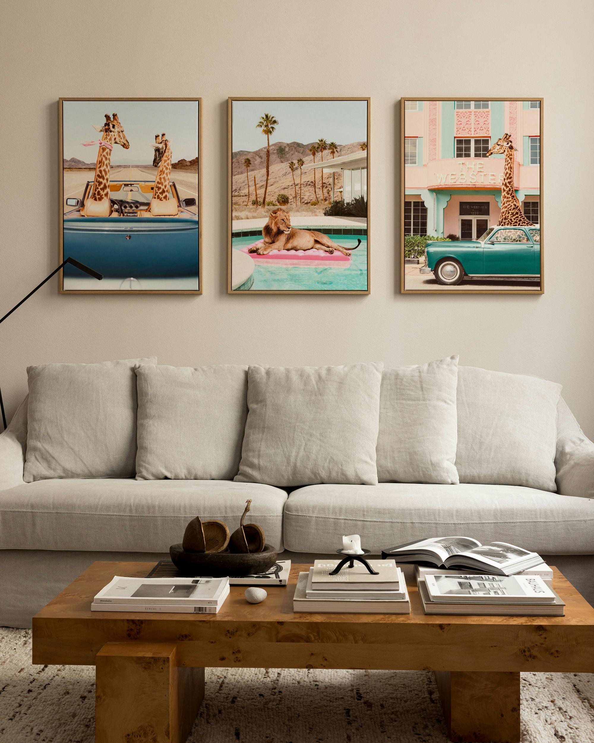 Vacay Mode Canvas Trio (30x40 cm)