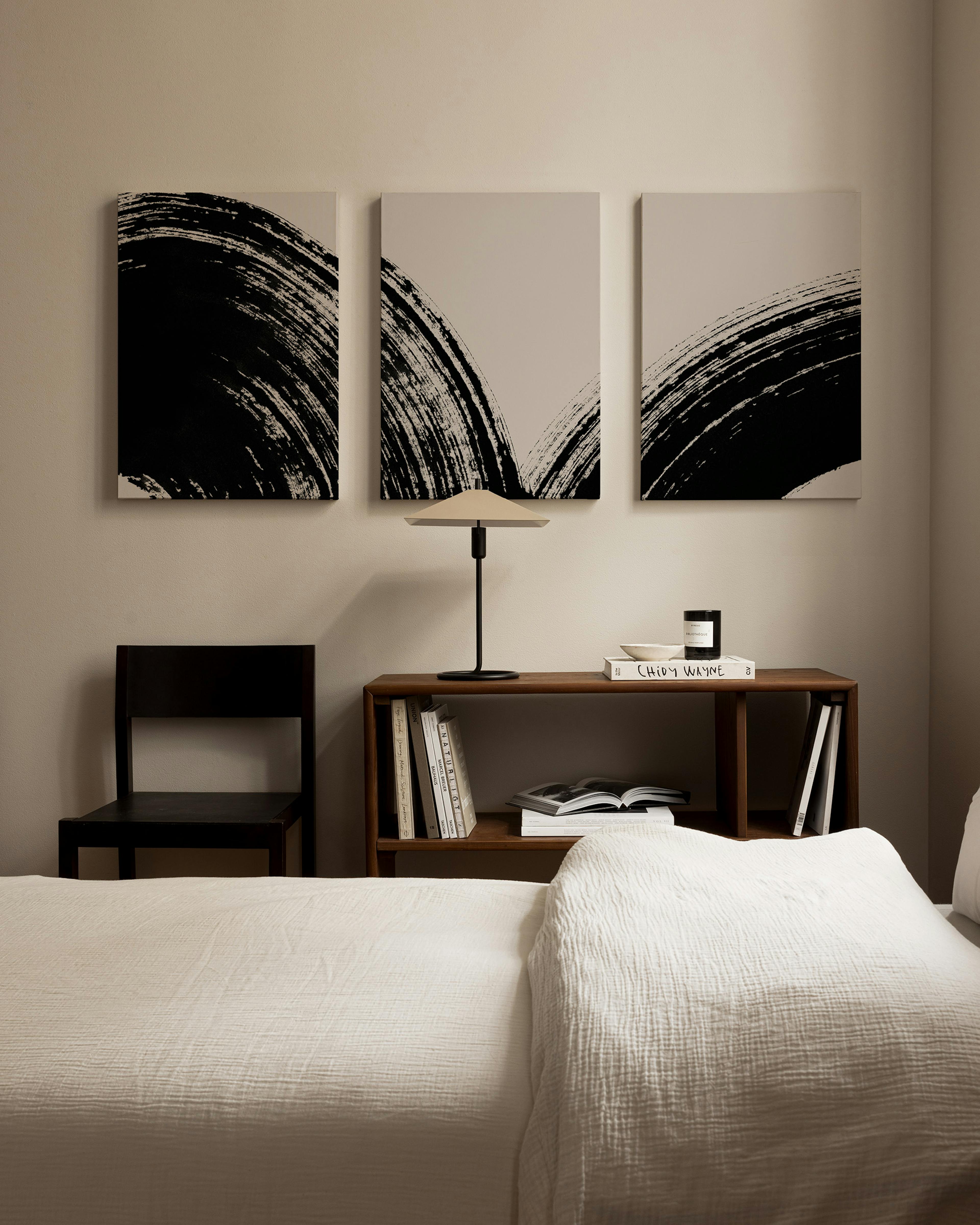 Zen Curves Trio de Toiles 0