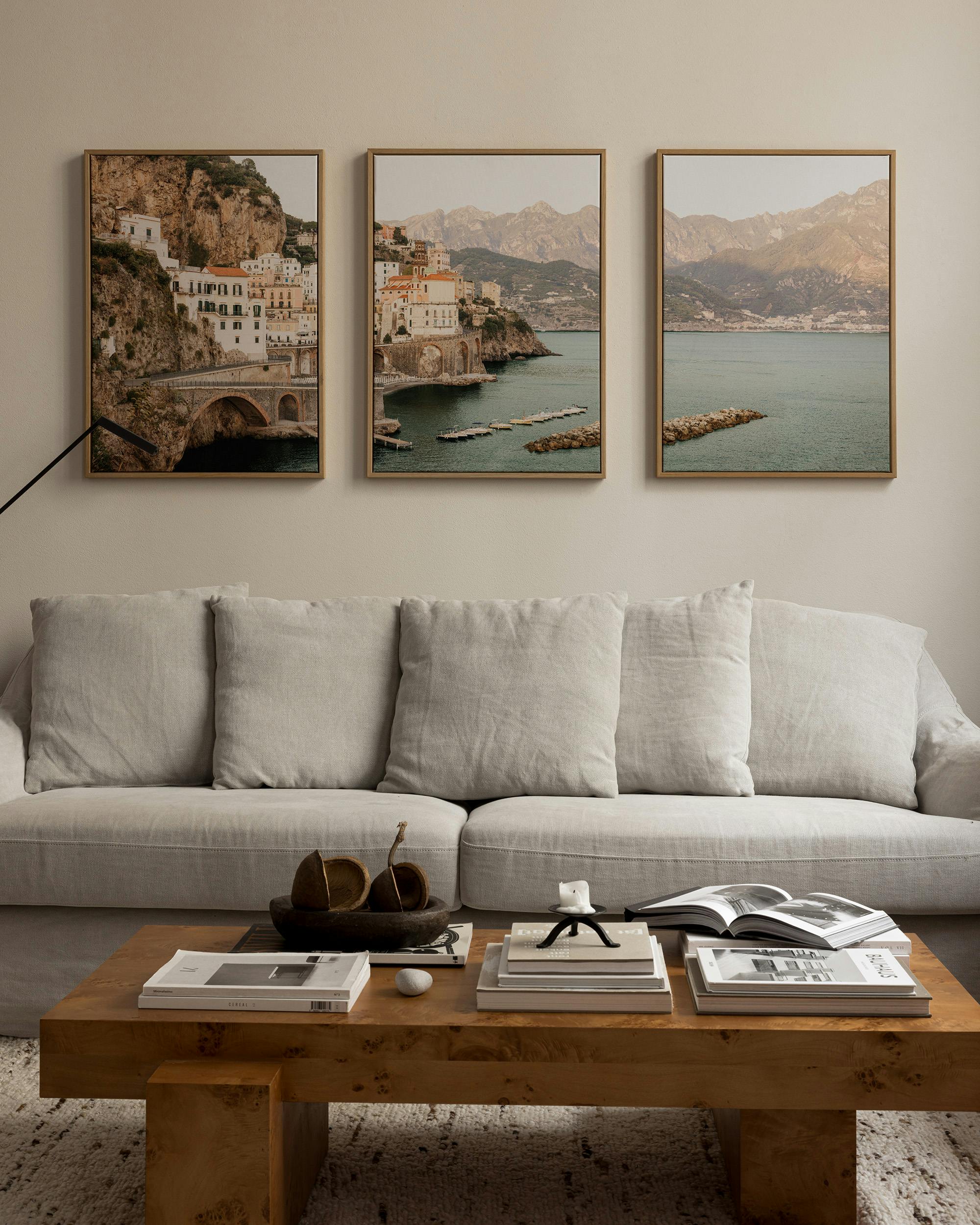 Amalfi Trio de Toiles 0