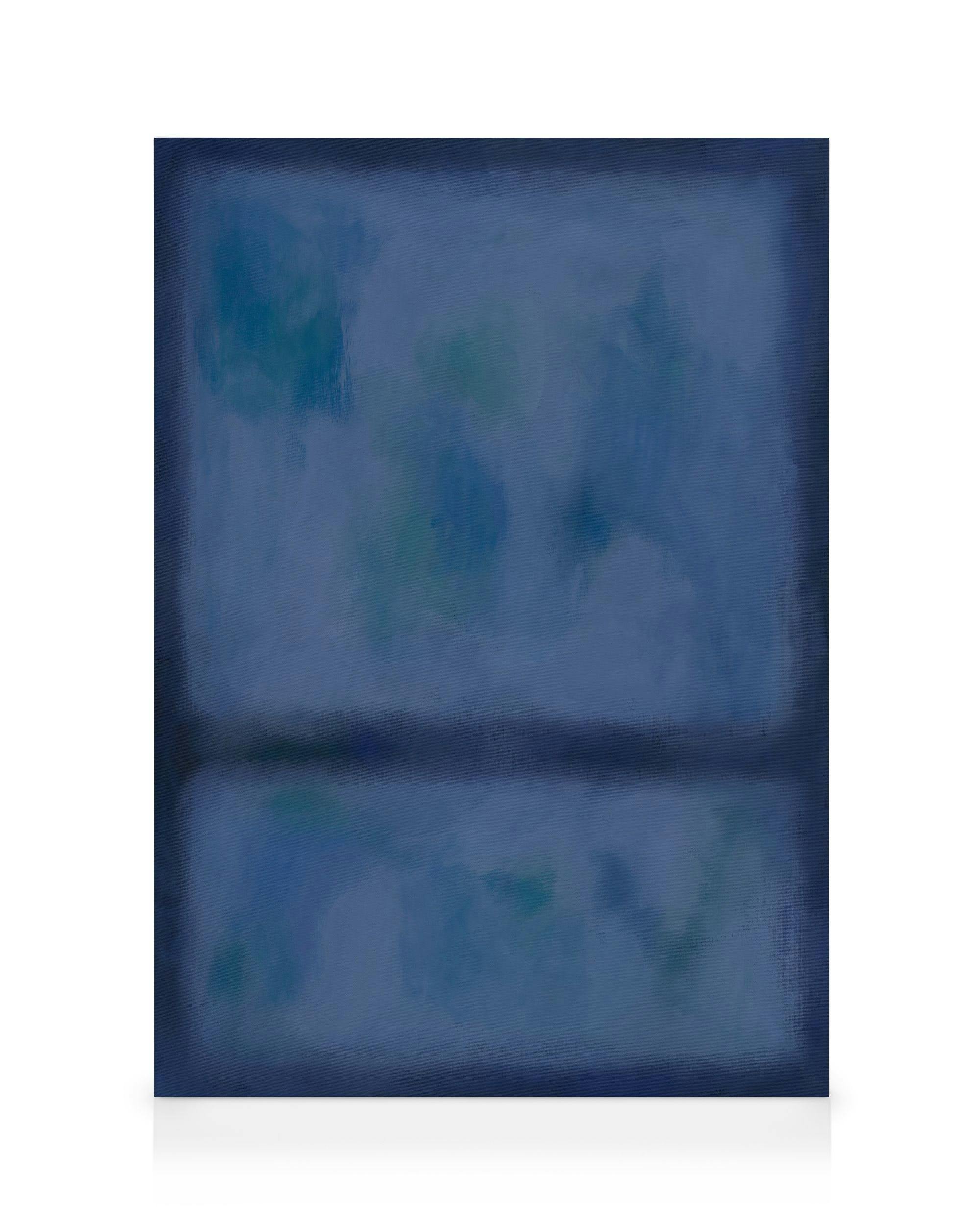 Canvas Prints Division in Blue Canvas print (30x40 cm)