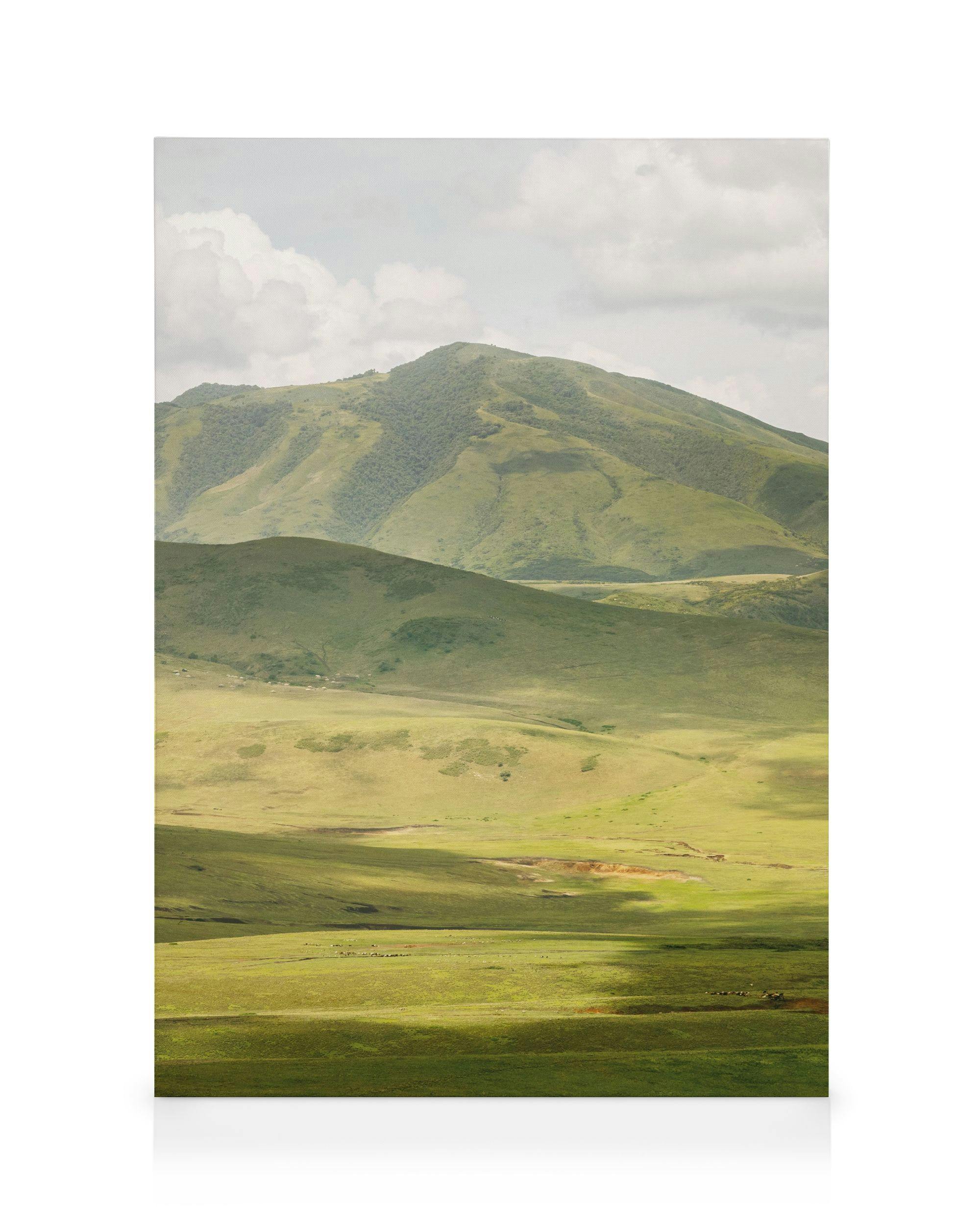 Canvas Prints Highlands No2 Canvas print (70x100 cm - Black Frame)