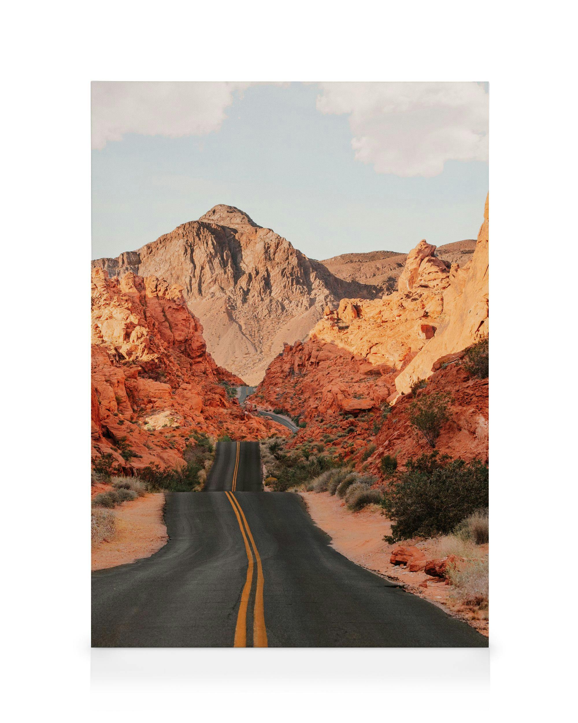 Canvas Prints The Passage No2 Canvas print (30x40 cm - Oak Frame)