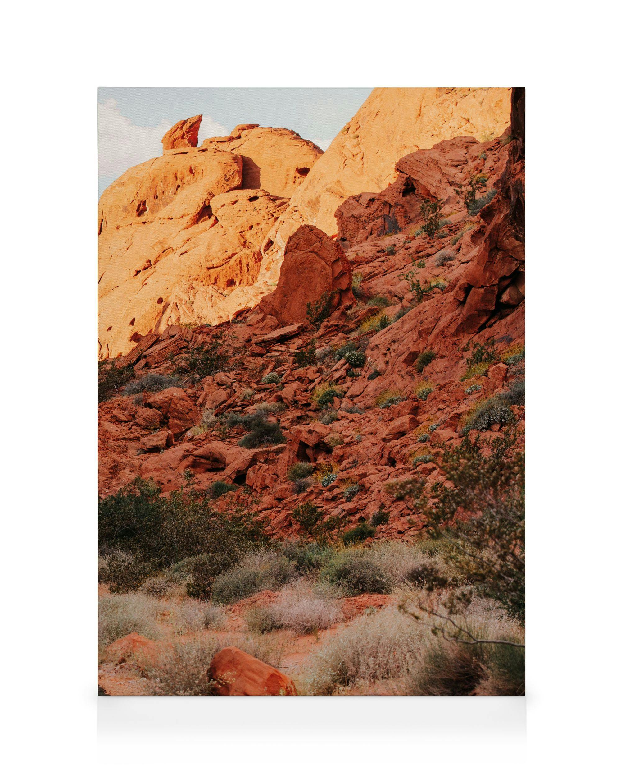 The Passage No3 Lerretsbilde (30x40 cm - Svart Ramme)