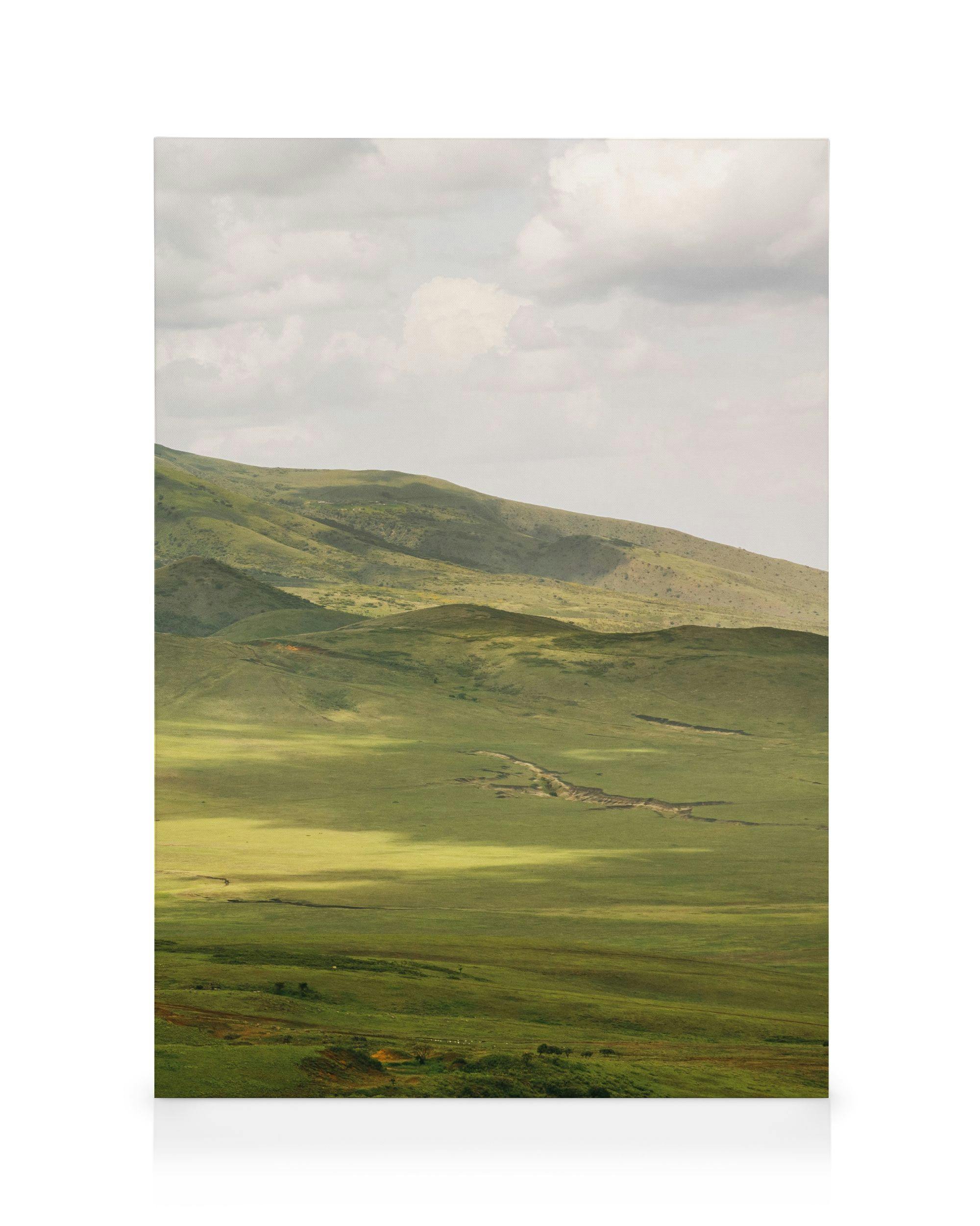 Canvas Prints Highlands No3 Canvas print (30x40 cm - Black Frame)