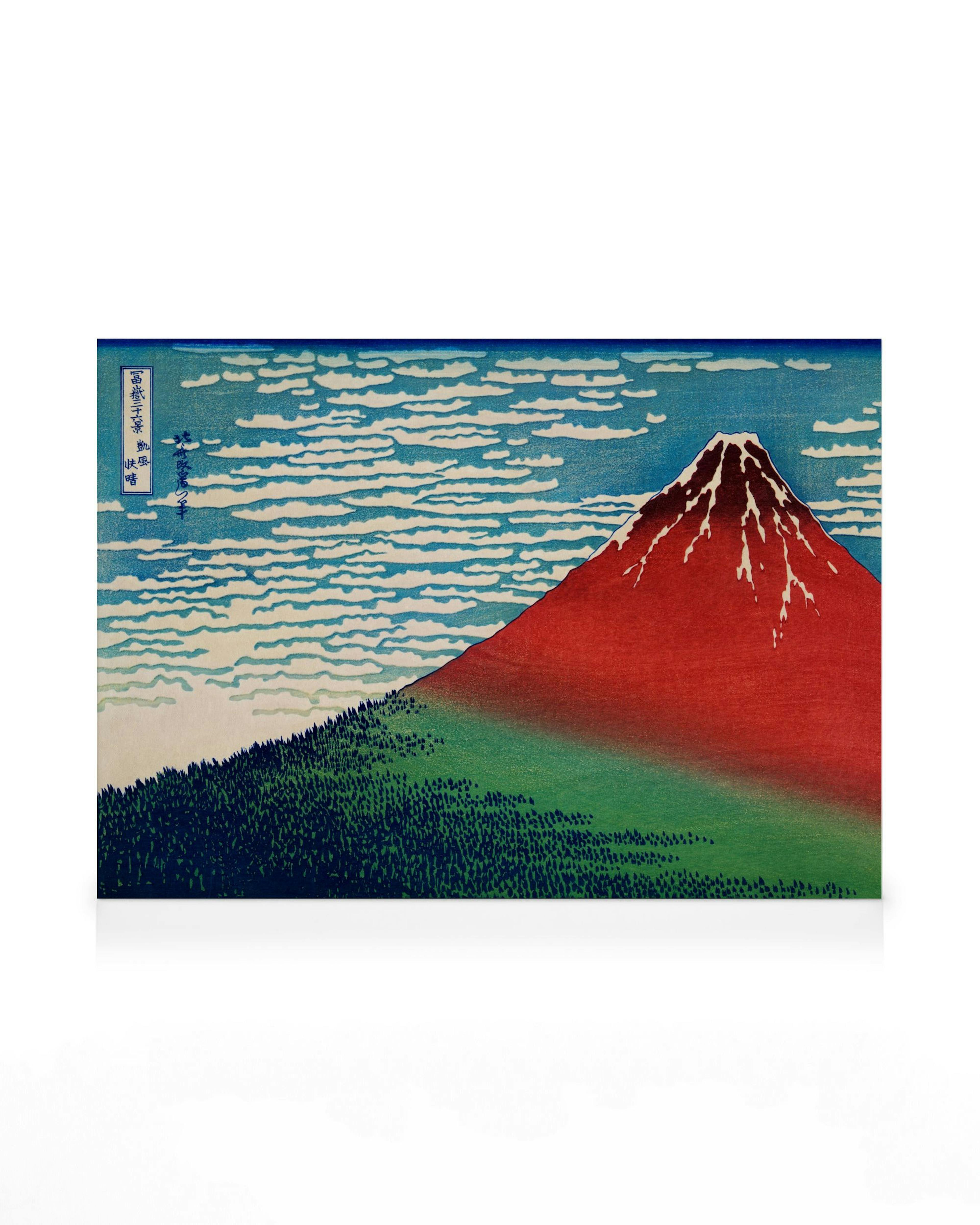 Katsushika Hokusai - South Wind, Clear Sky Toile 0