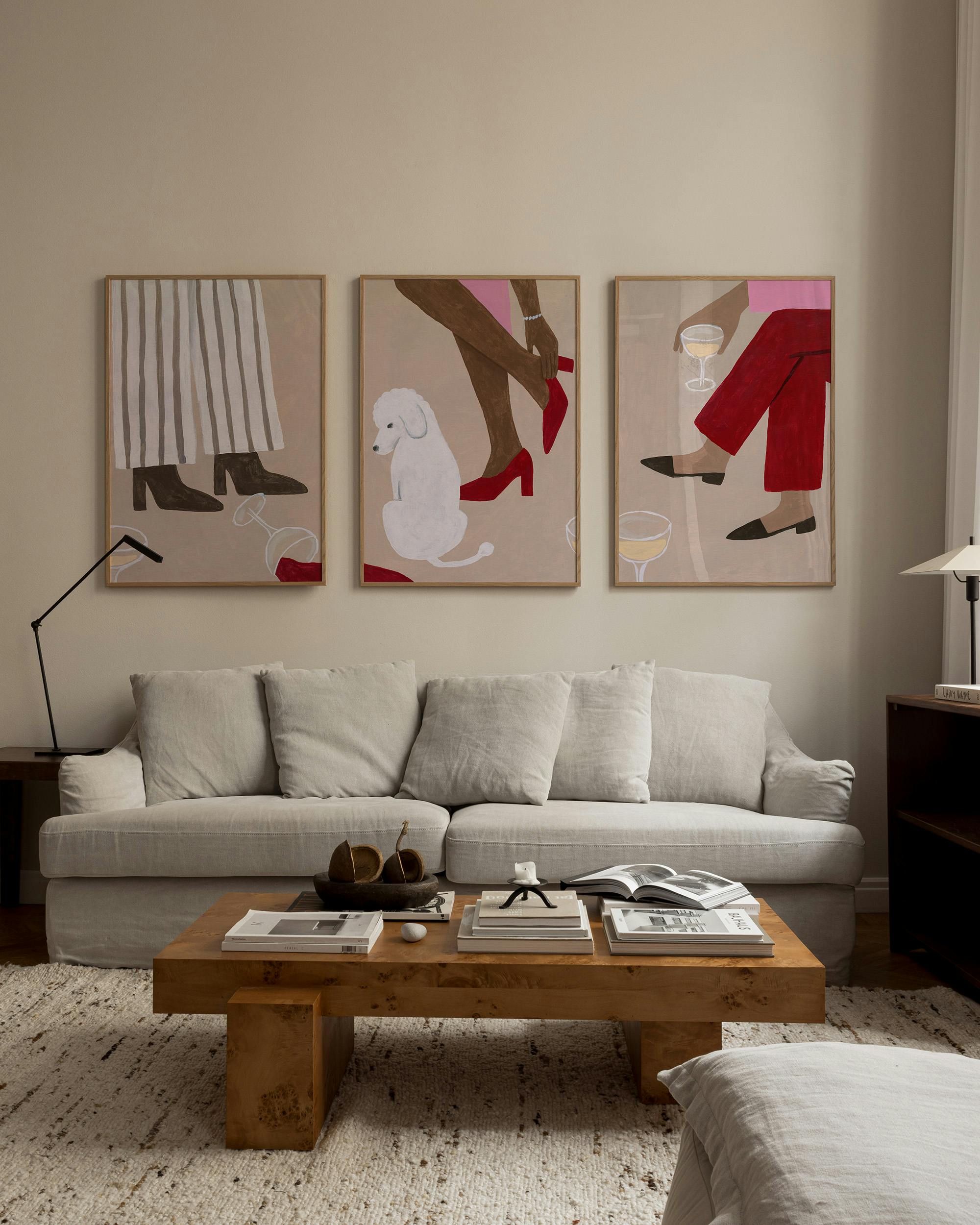 Party Scene Lot de Posters 0