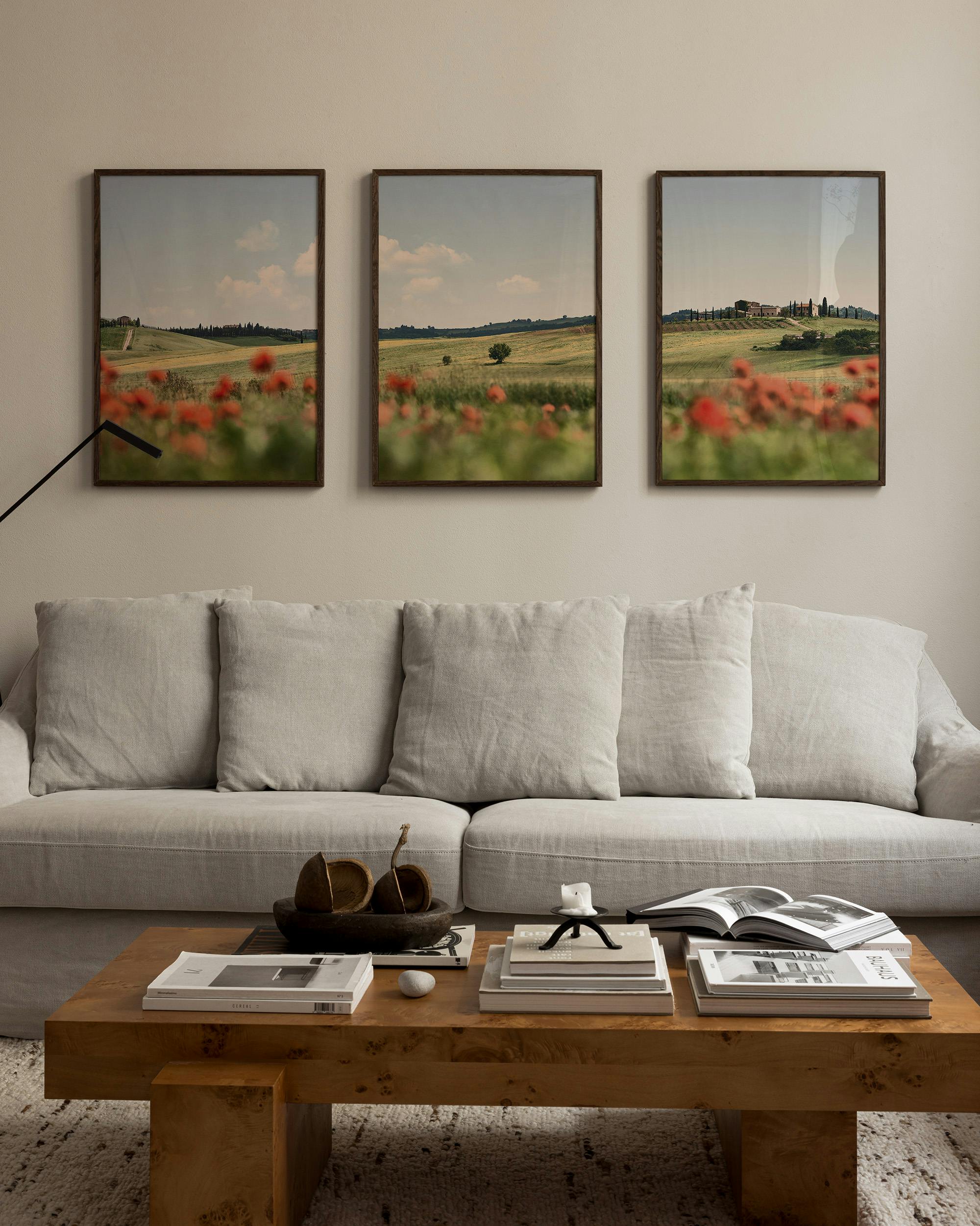 Tuscan Poppies Lot de Posters 0