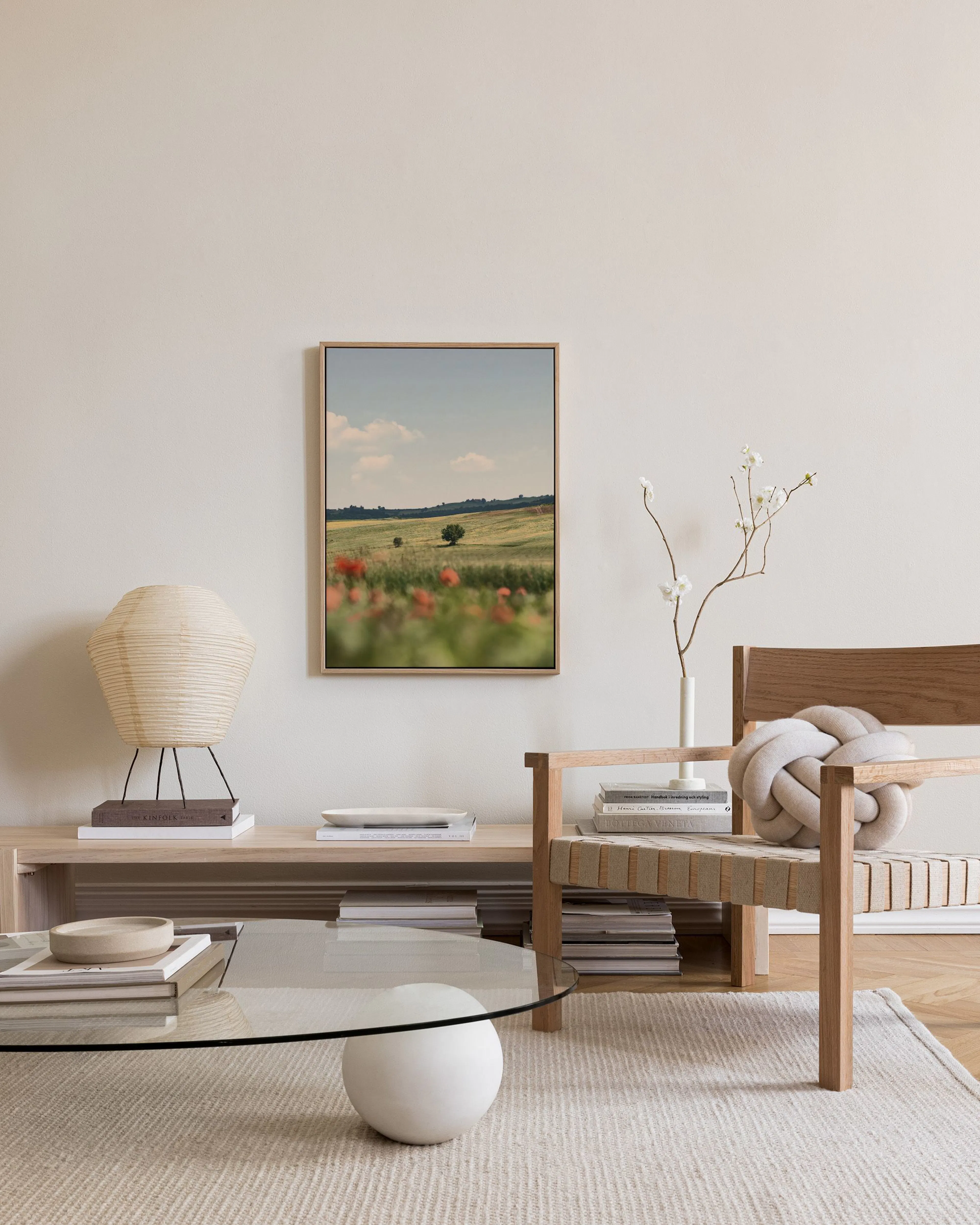 Tranh Thiên Nhiên Tuscan Poppies No2 Canvas print