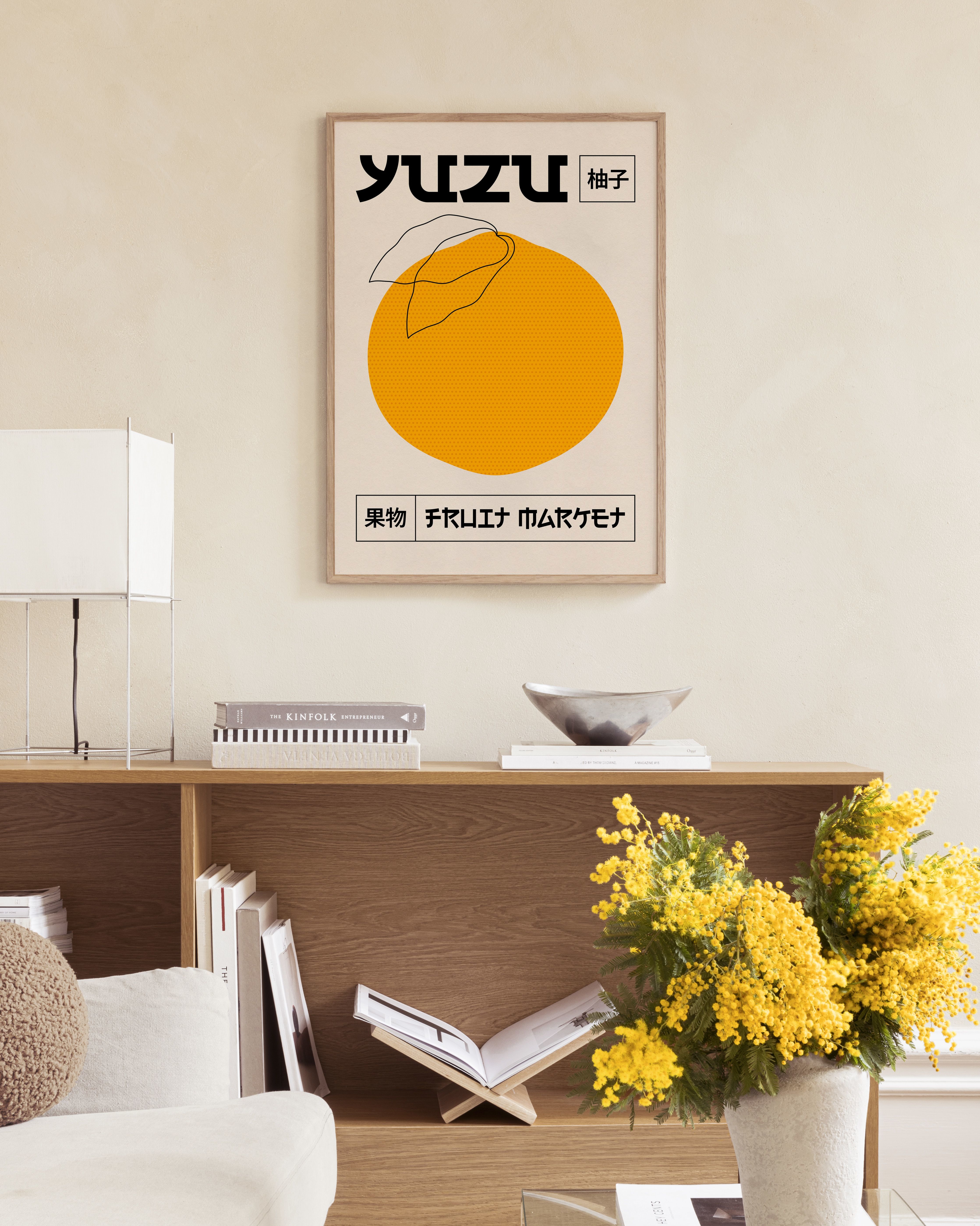 Yuzu Fruit Market Print