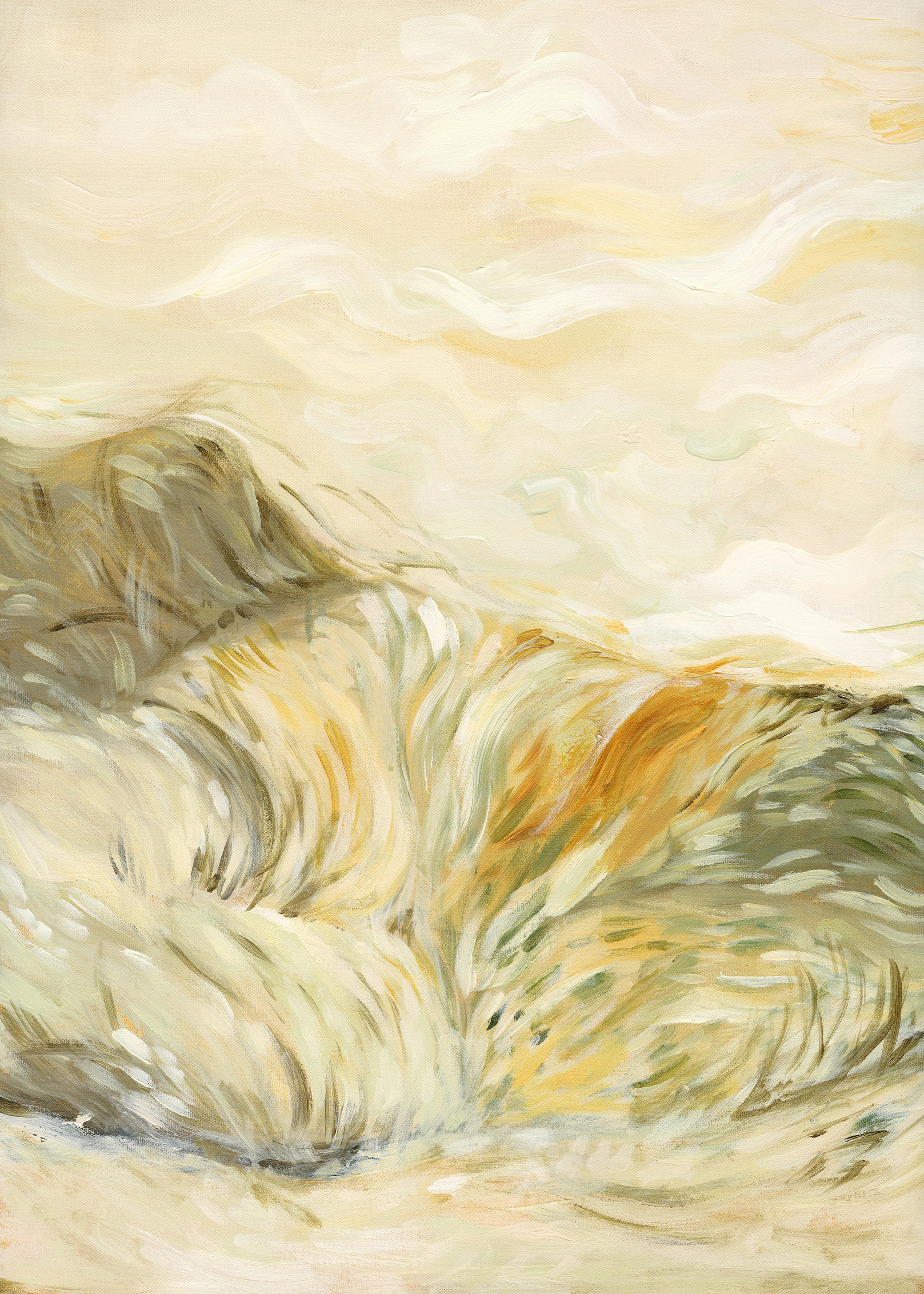 Abstract Fields No1 Print 0