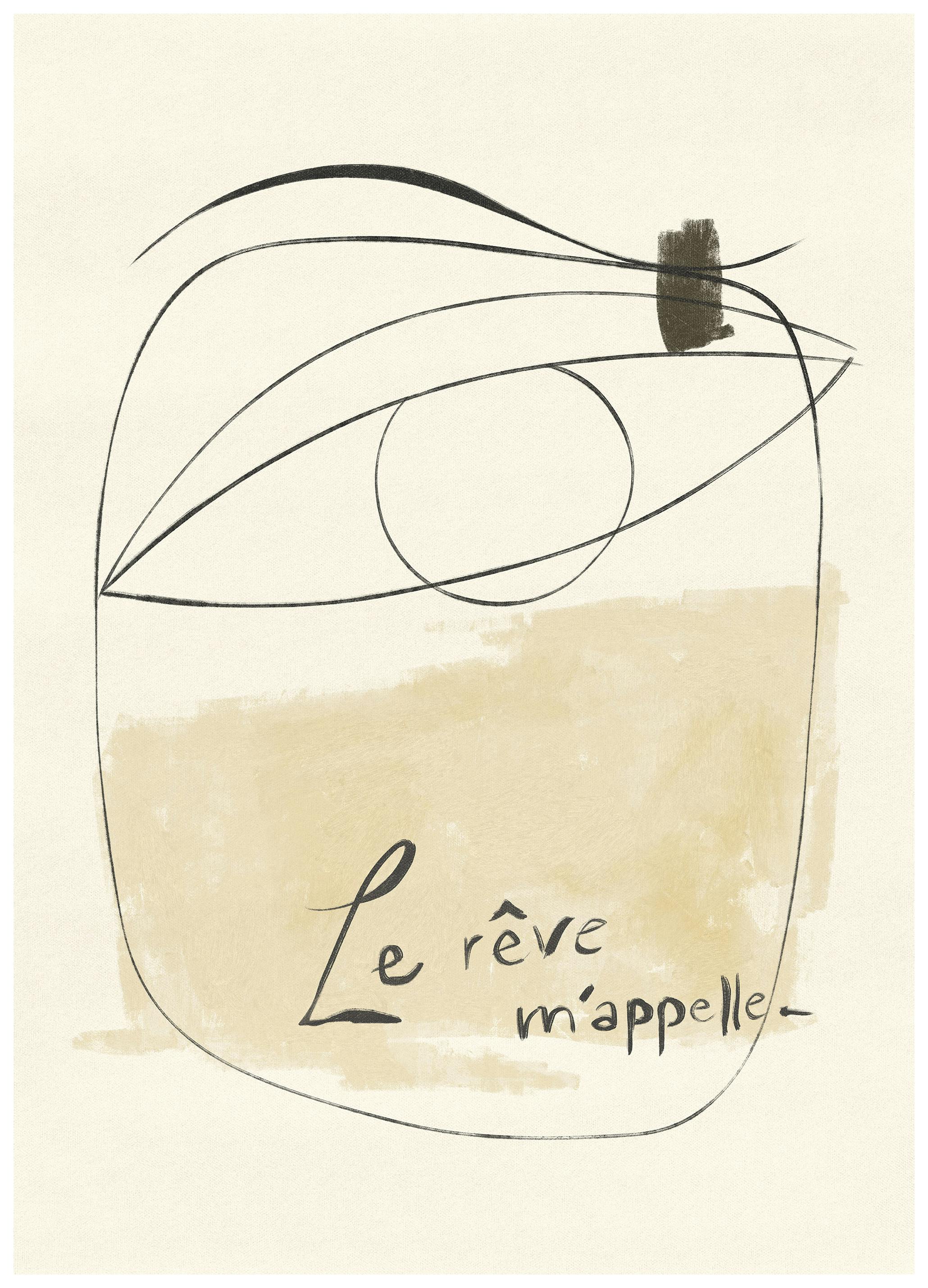 Prints - Le Rêve M’Appelle Print (50x70 cm) - Line Art prints