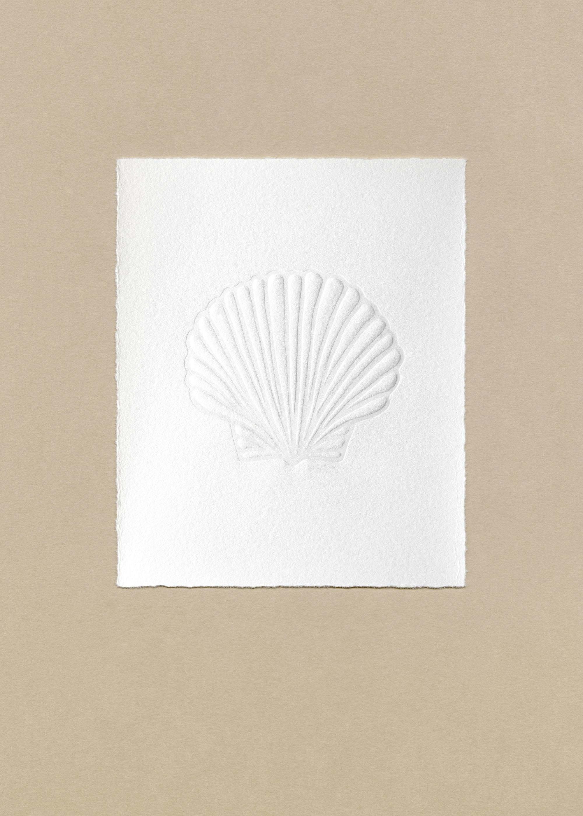 Embossed Scallop Print 0