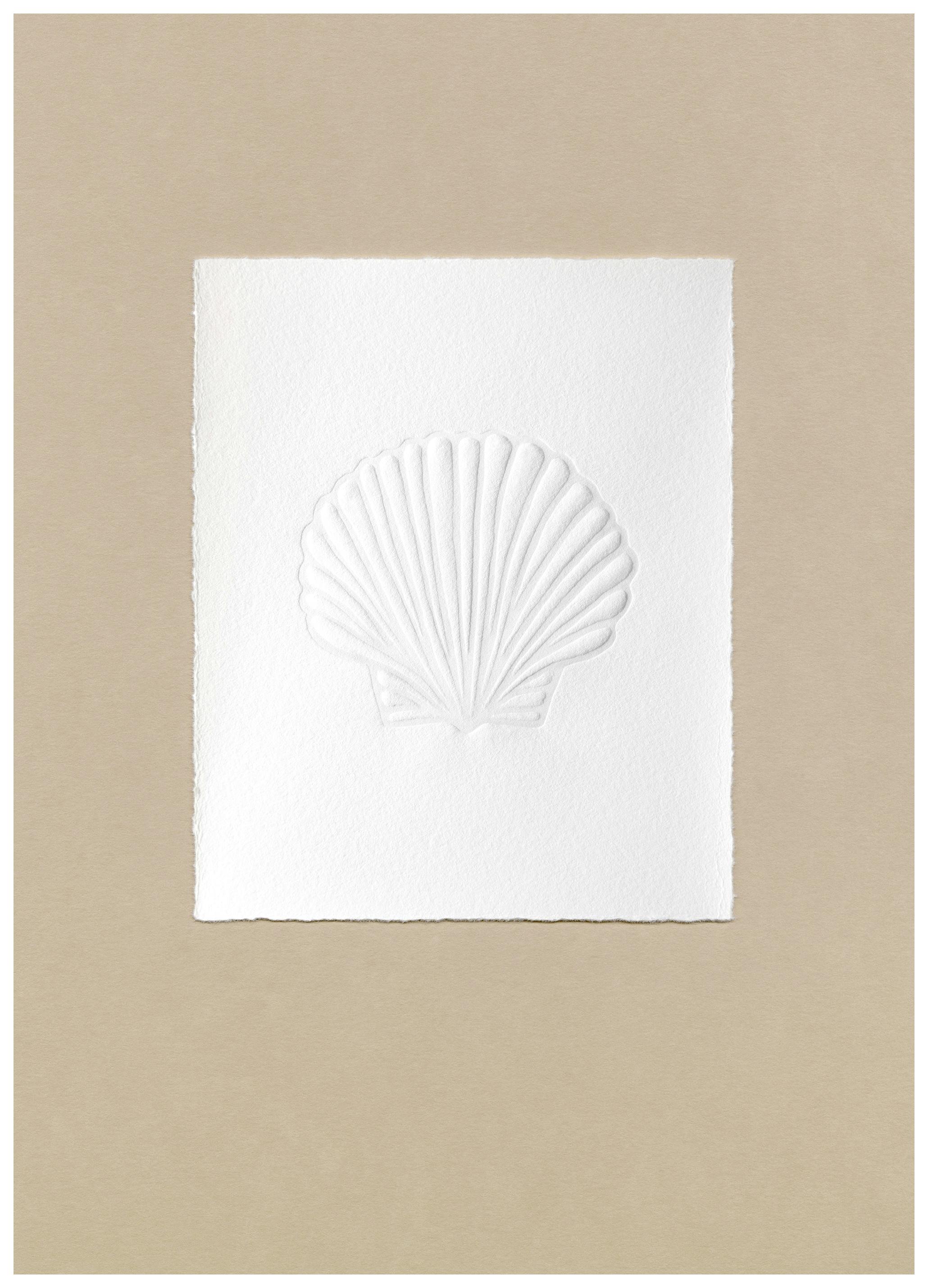 Embossed Scallop Affiche (30x40 cm) - Affiches minimalistes par Desenio