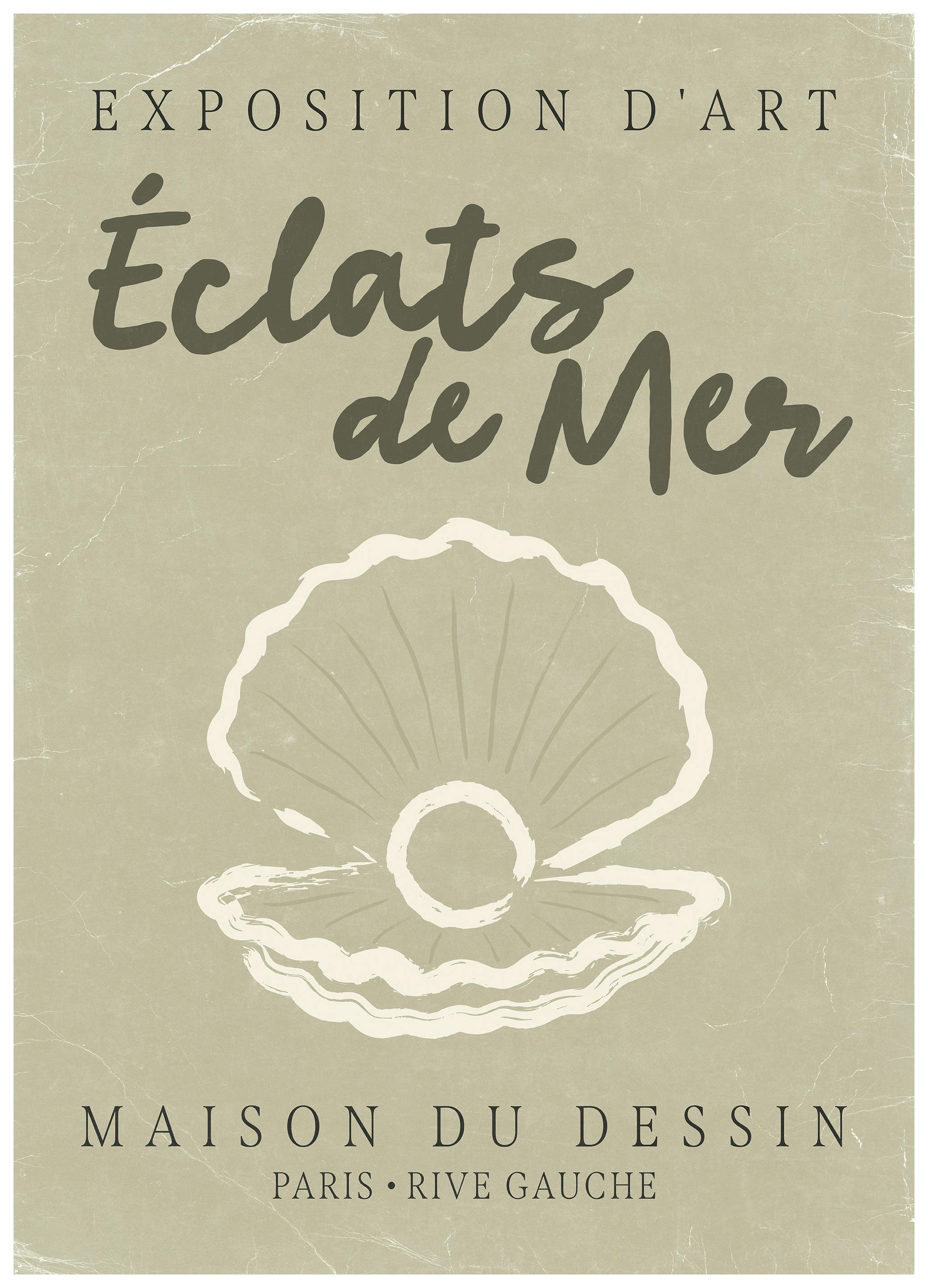 Ãclats de Mer Poster (30x40 cm)