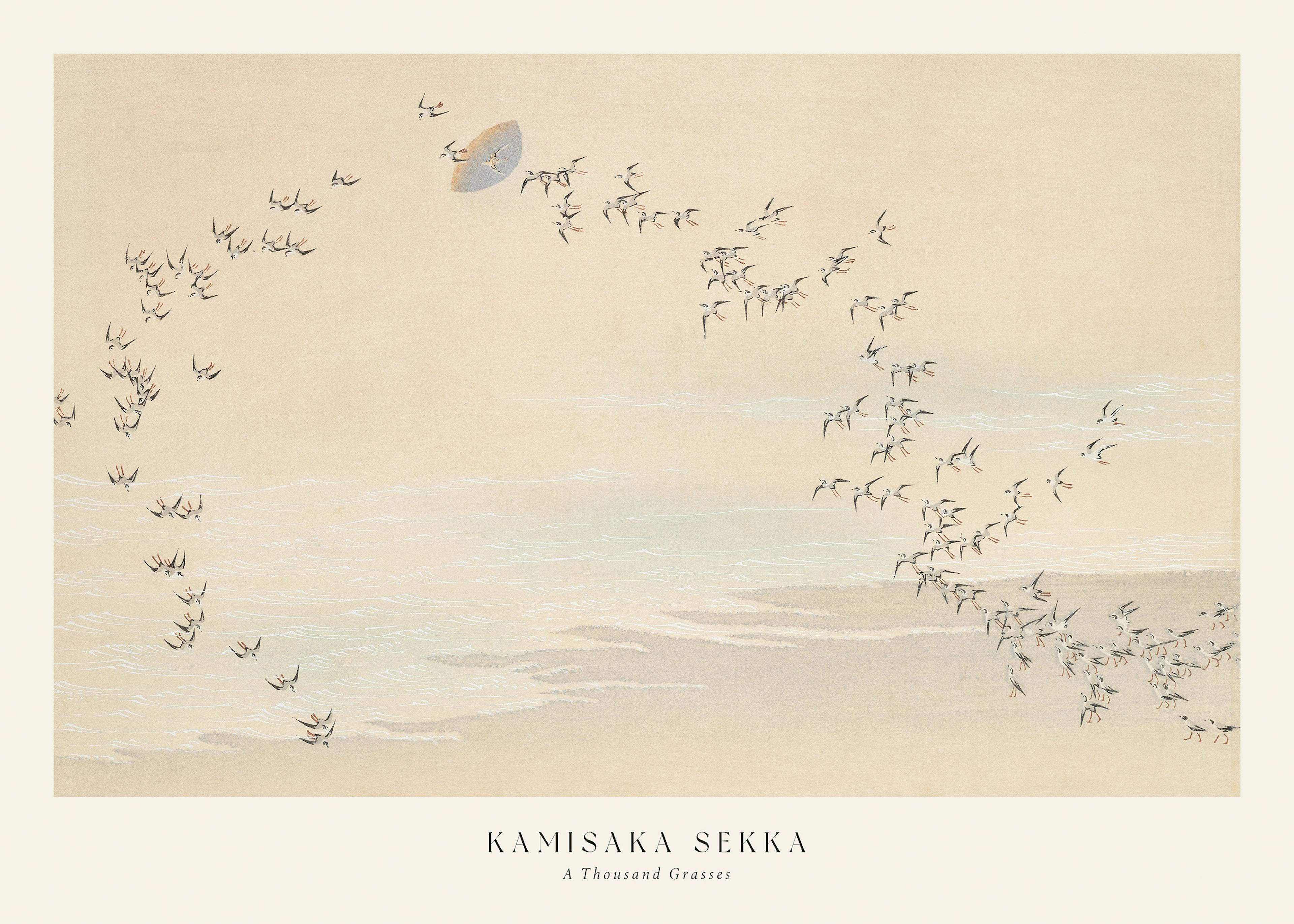 Kamisaka Sekka - A Thousand Grasses Pl.09 Print 0