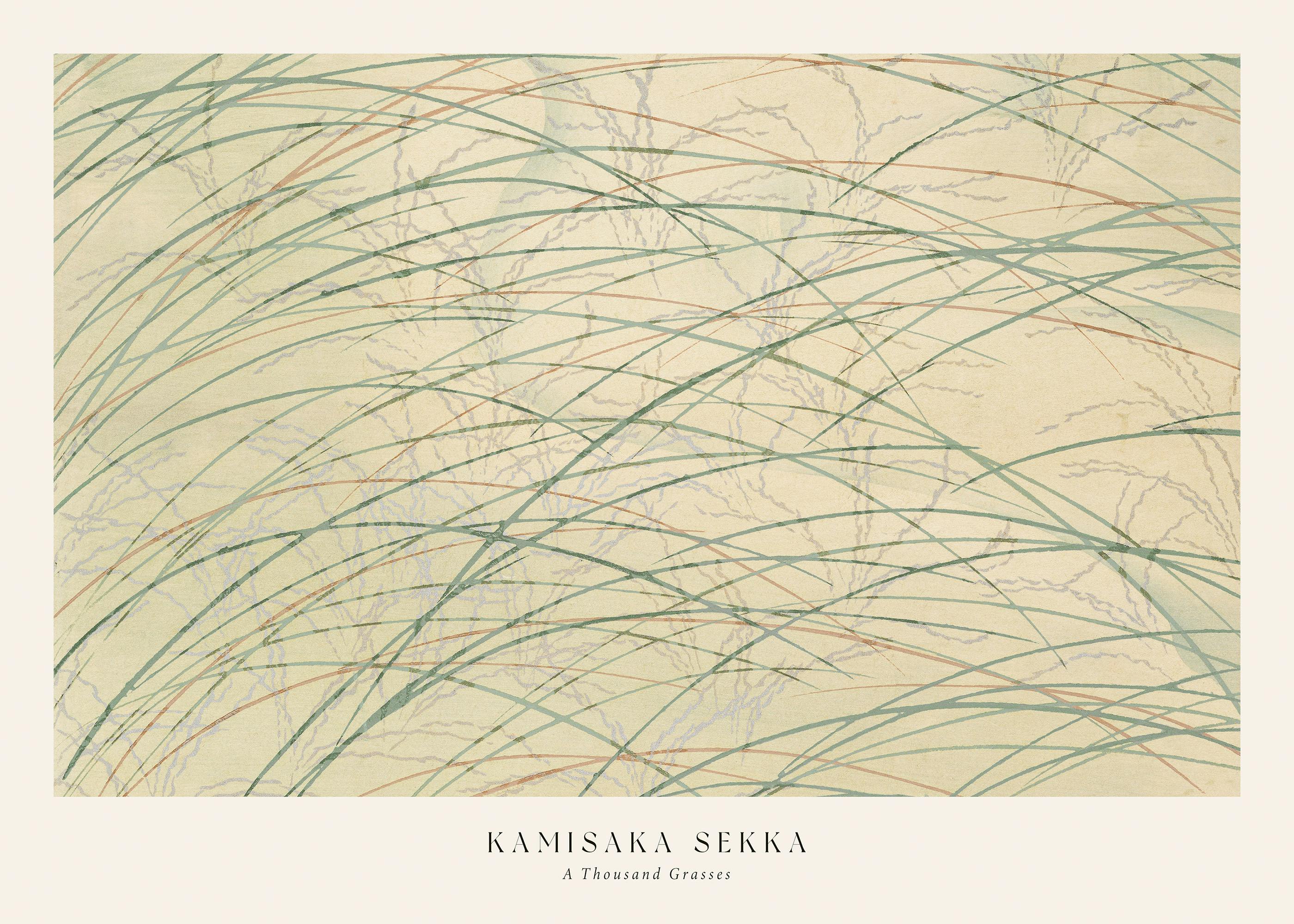 Kamisaka Sekka - A Thousand Grasses Pl.17 Print 0